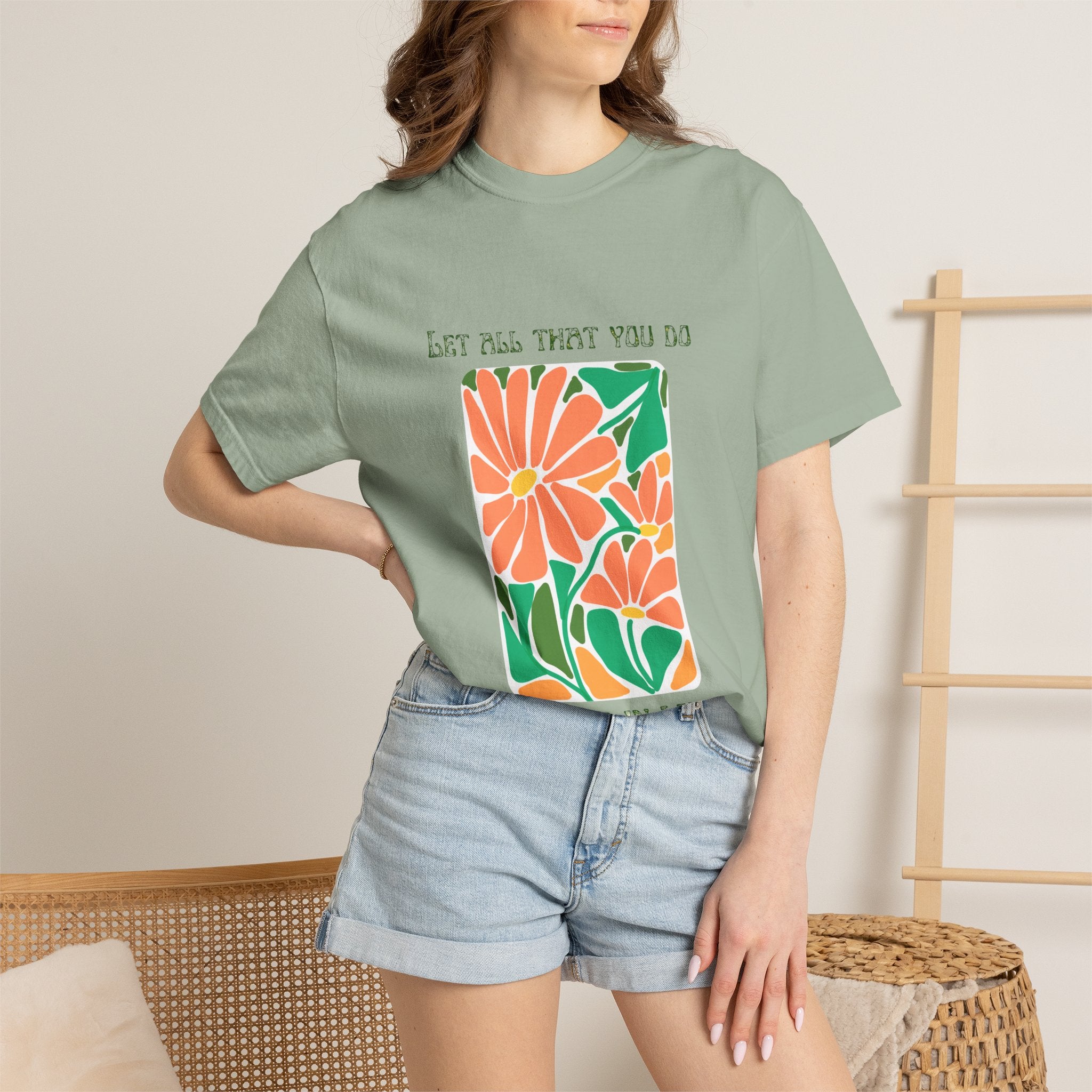 Do it in LOVE Unisex Garment-Dyed T-shirt