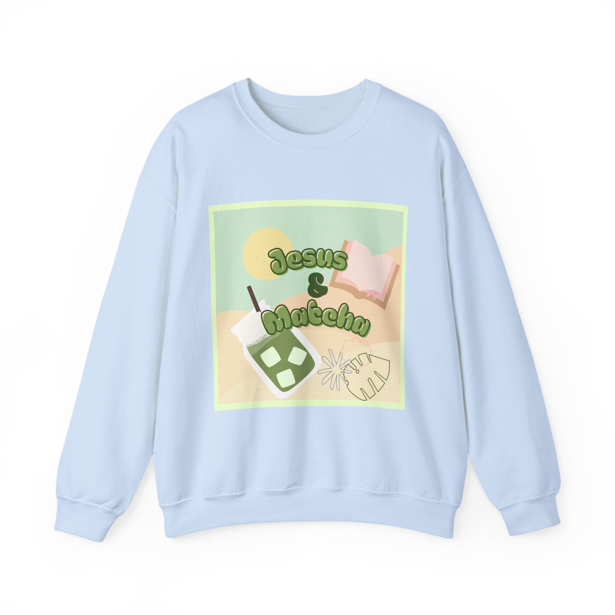 Jesus & Matcha Essential Crewneck