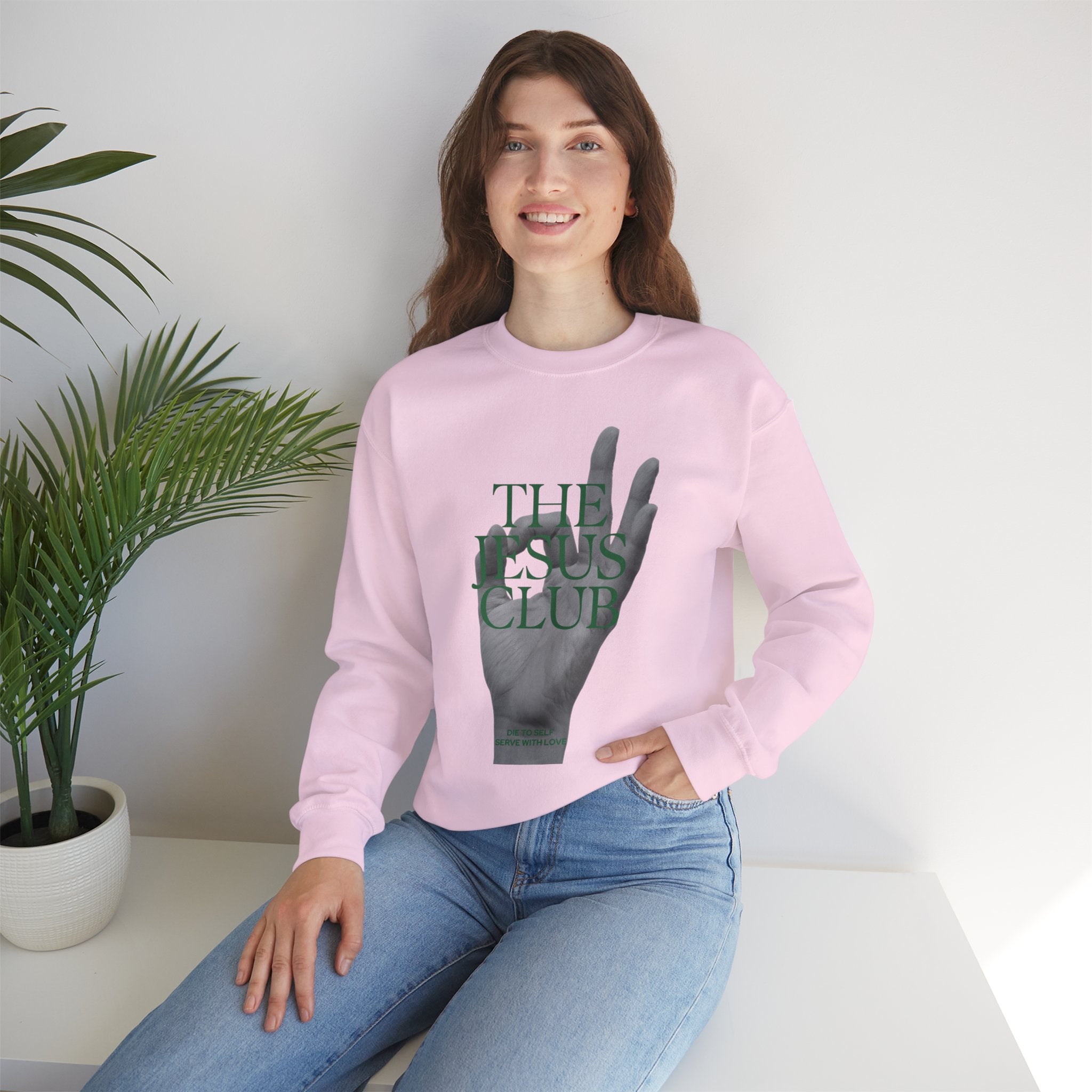 The Jesus Club Classic Crewneck