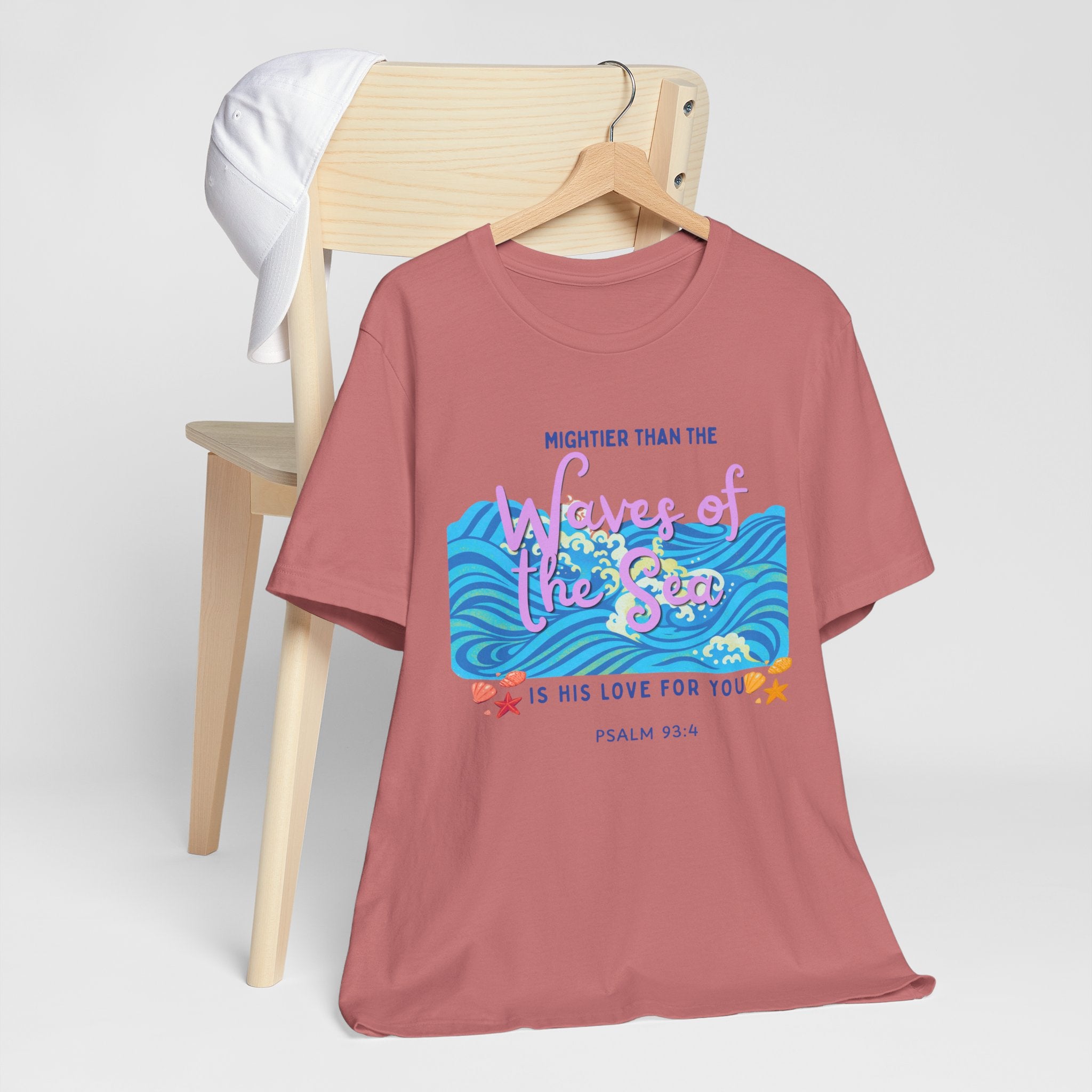 Waves of his Love Unisex Jersey Short Sleeve Tee