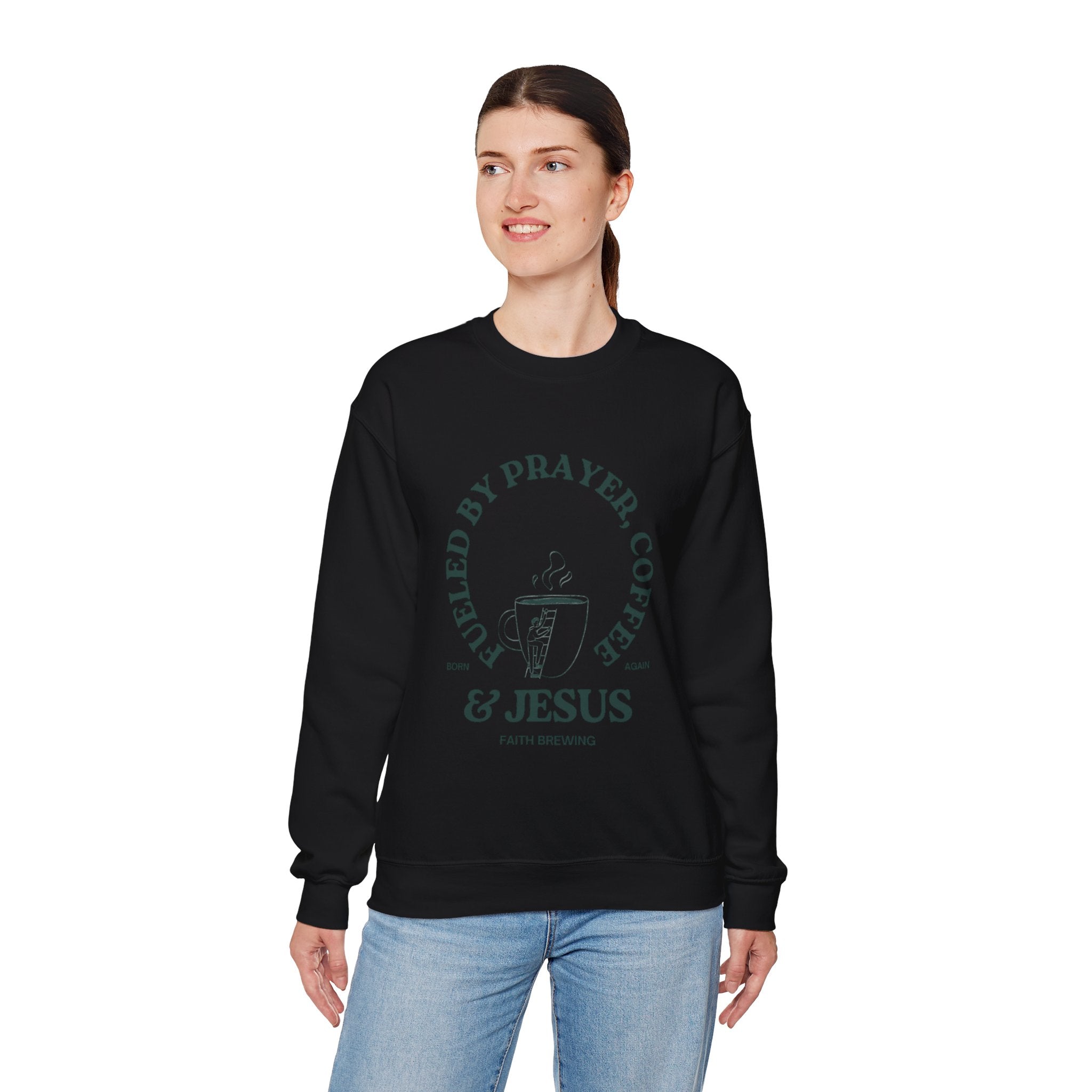 Faith brewing Unisex Heavy Blend™ Crewneck Sweatshirt