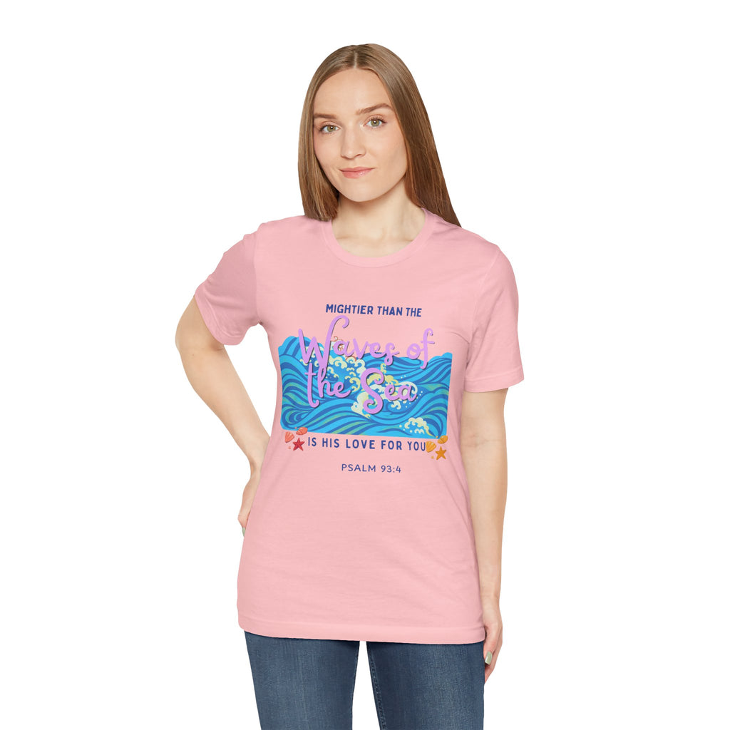 Waves of his Love Unisex Jersey Short Sleeve Tee