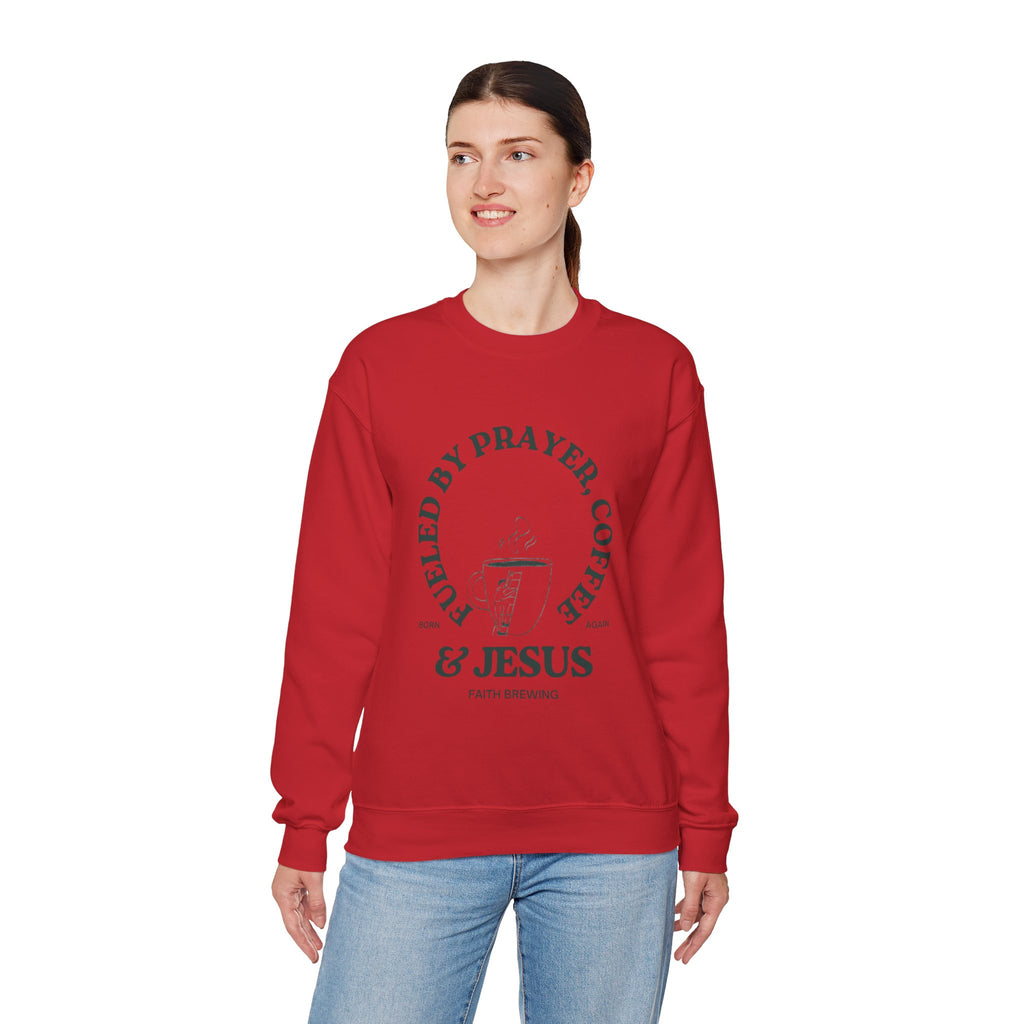 Faith brewing Unisex Heavy Blend™ Crewneck Sweatshirt