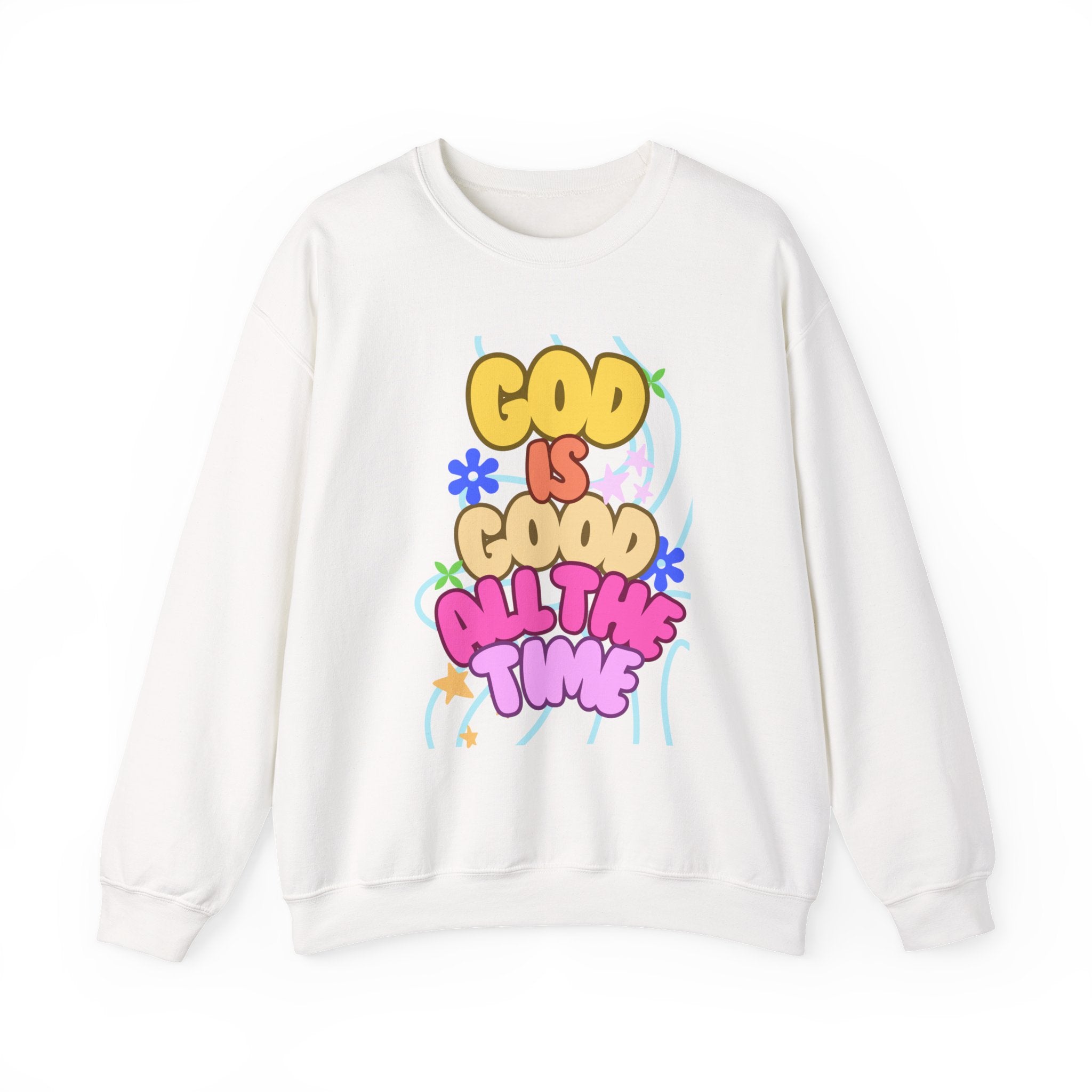 God is good Unisex Heavy Blend™ Crewneck Sweatshirt