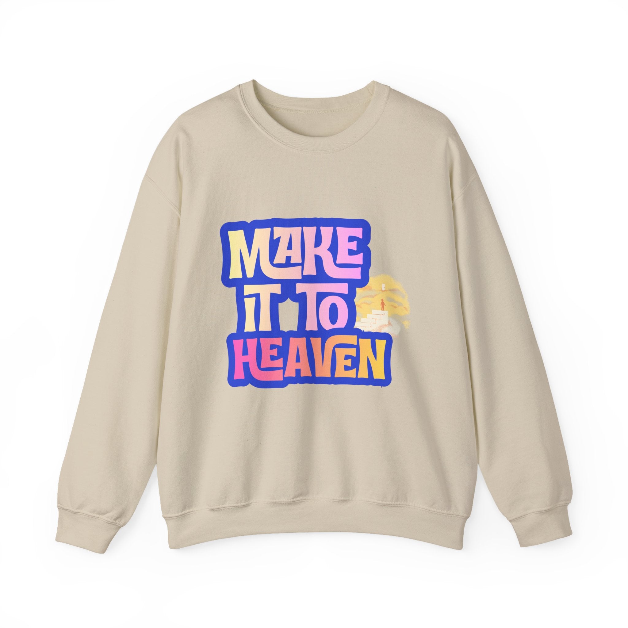 Make it to Heaven Unisex Heavy Blend™ Crewneck Sweatshirt