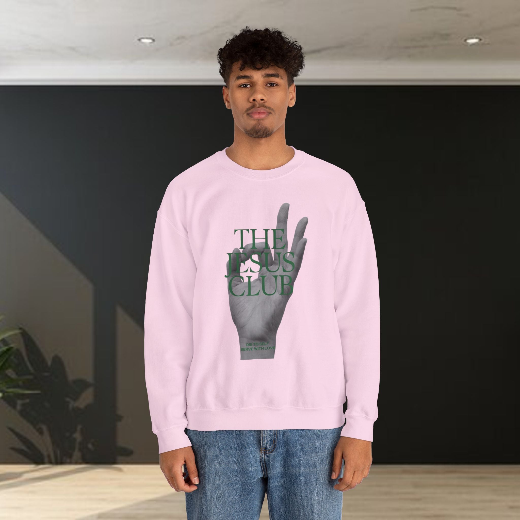 The Jesus Club Classic Crewneck