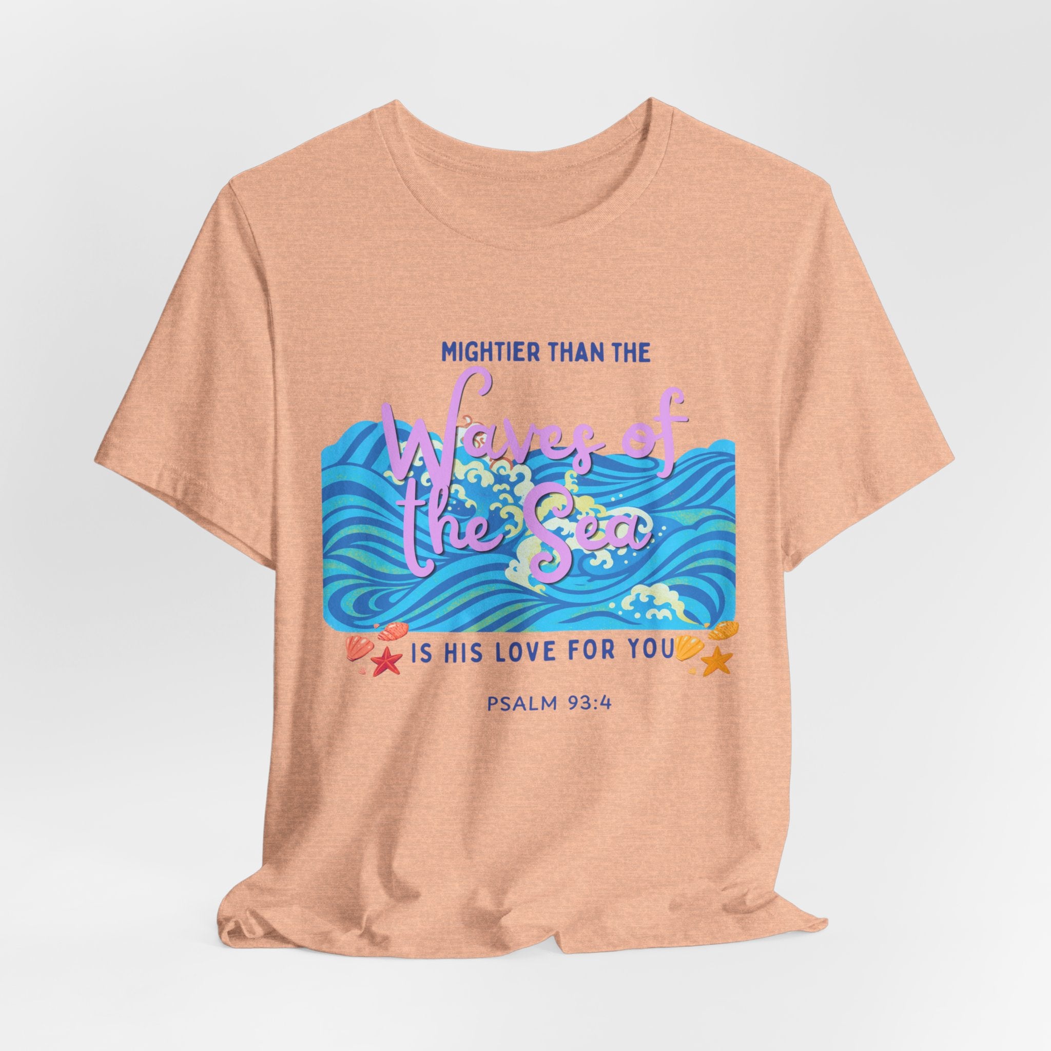 Waves of his Love Unisex Jersey Short Sleeve Tee