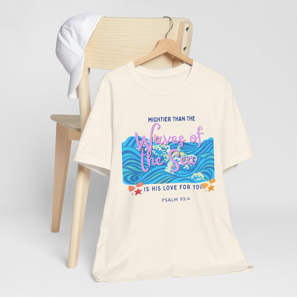 Waves of his Love Unisex Jersey Short Sleeve Tee