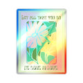 Do it with love Holographic Die-cut Stickers