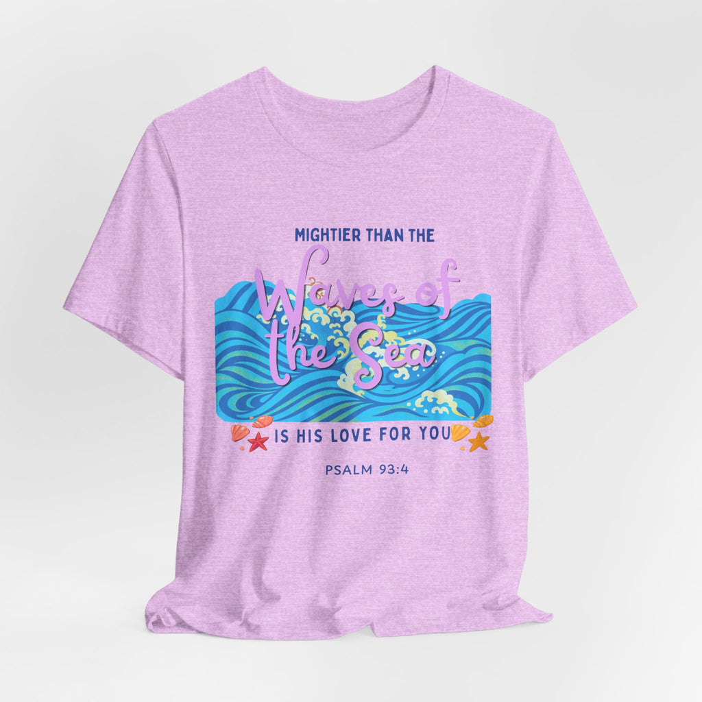 Waves of his Love Unisex Jersey Short Sleeve Tee