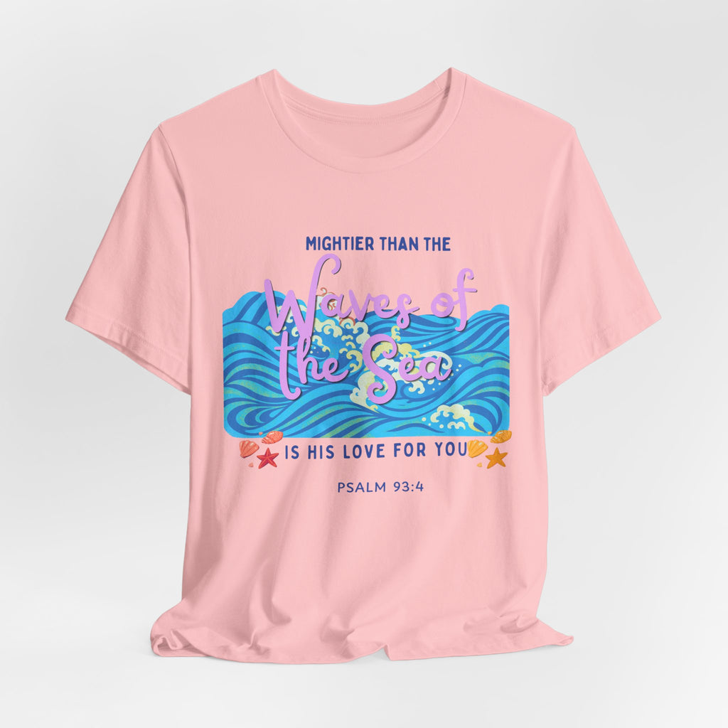Waves of his Love Unisex Jersey Short Sleeve Tee