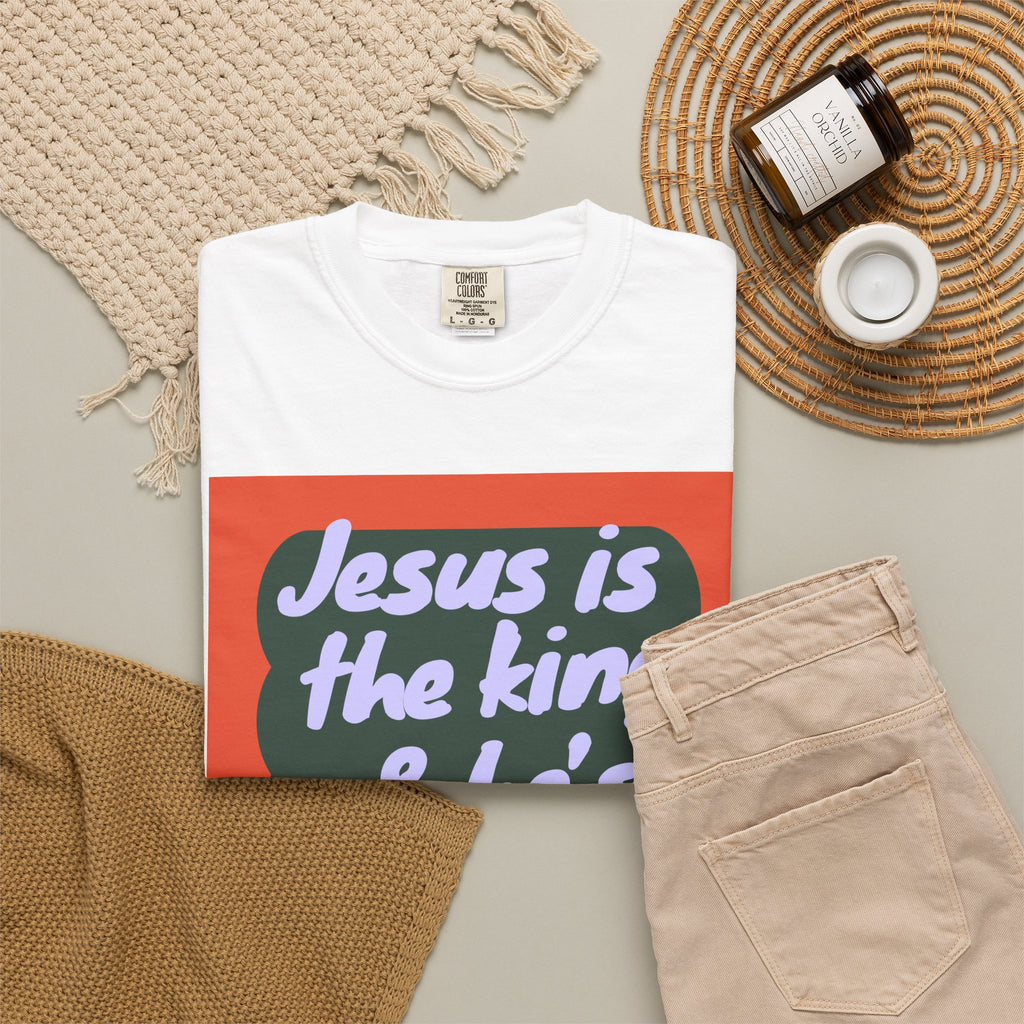 Jesus is Alive Unisex Garment-Dyed T-shirt