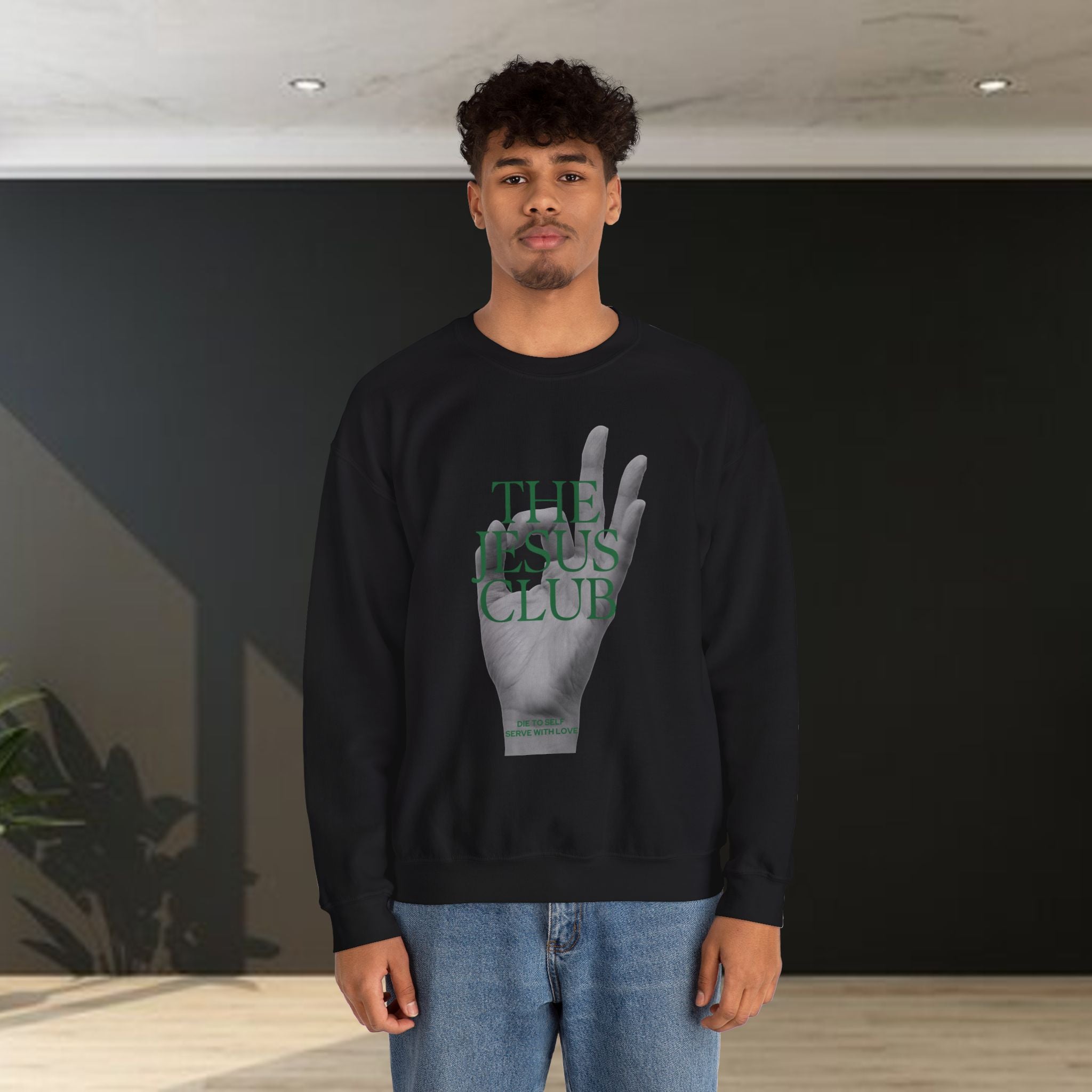 The Jesus Club Classic Crewneck