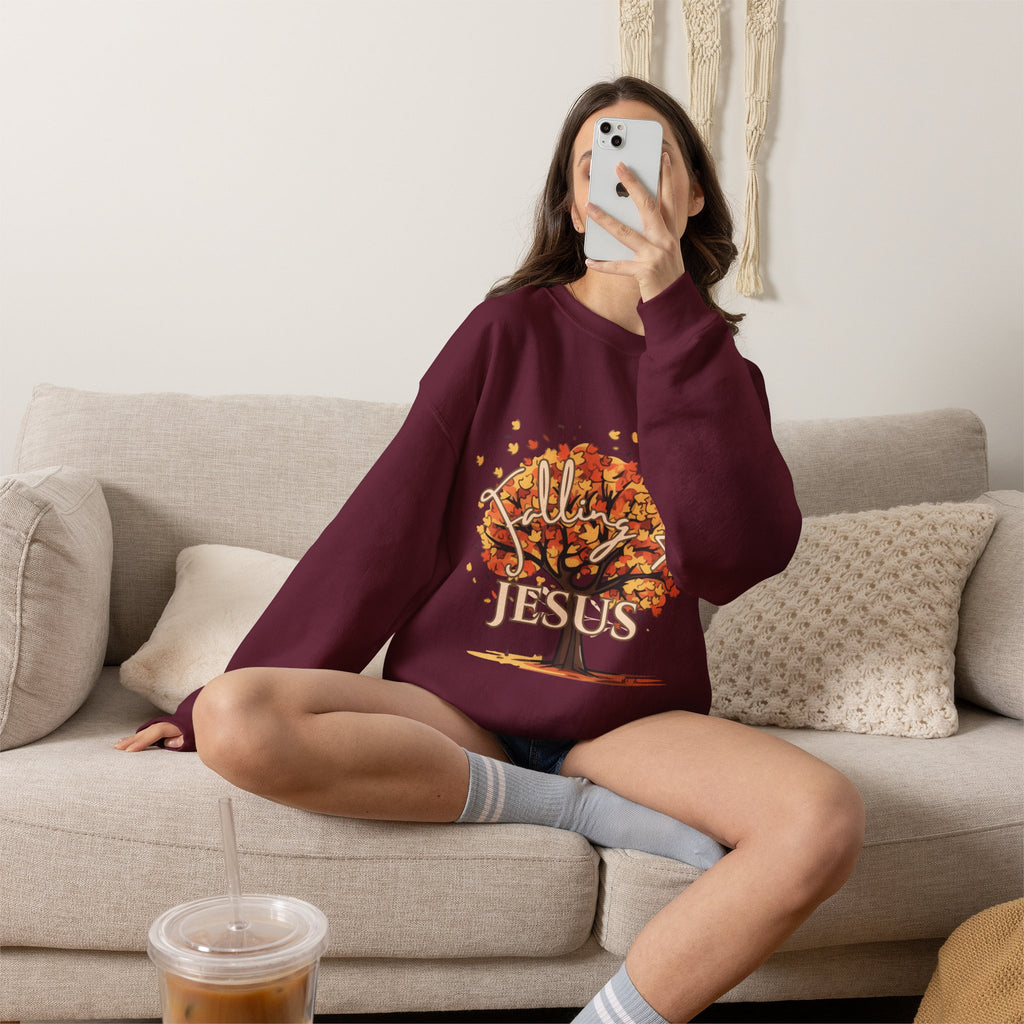 Falling 4 Jesus Unisex Heavy Blend™ Crewneck Sweatshirt