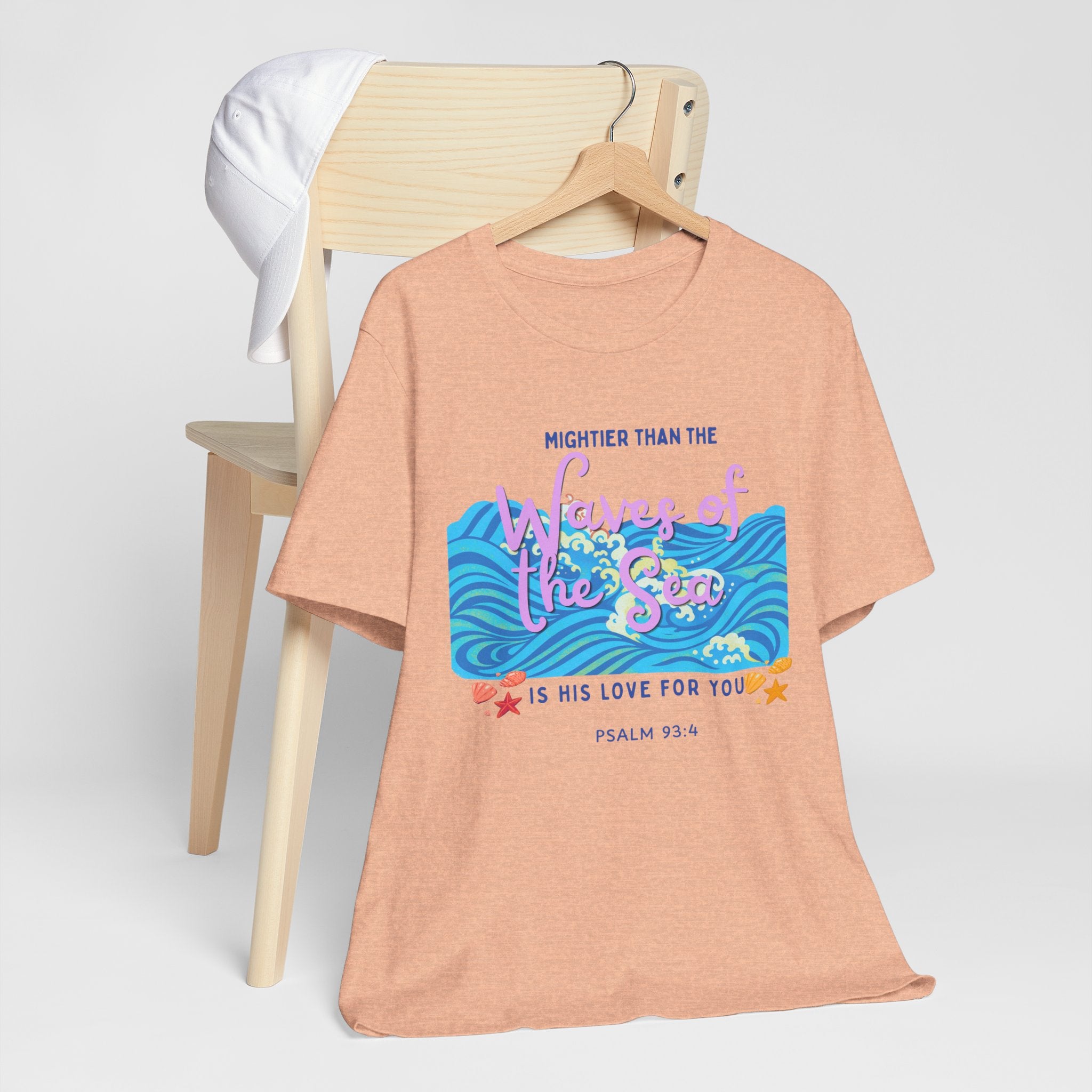 Waves of his Love Unisex Jersey Short Sleeve Tee