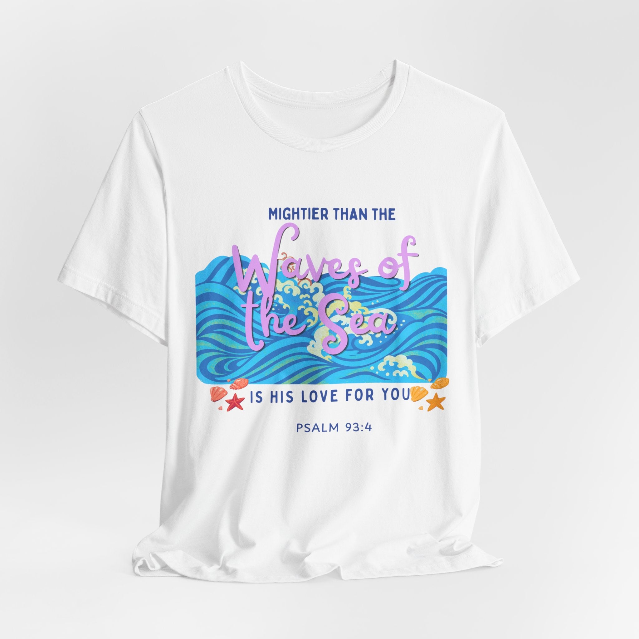Waves of his Love Unisex Jersey Short Sleeve Tee