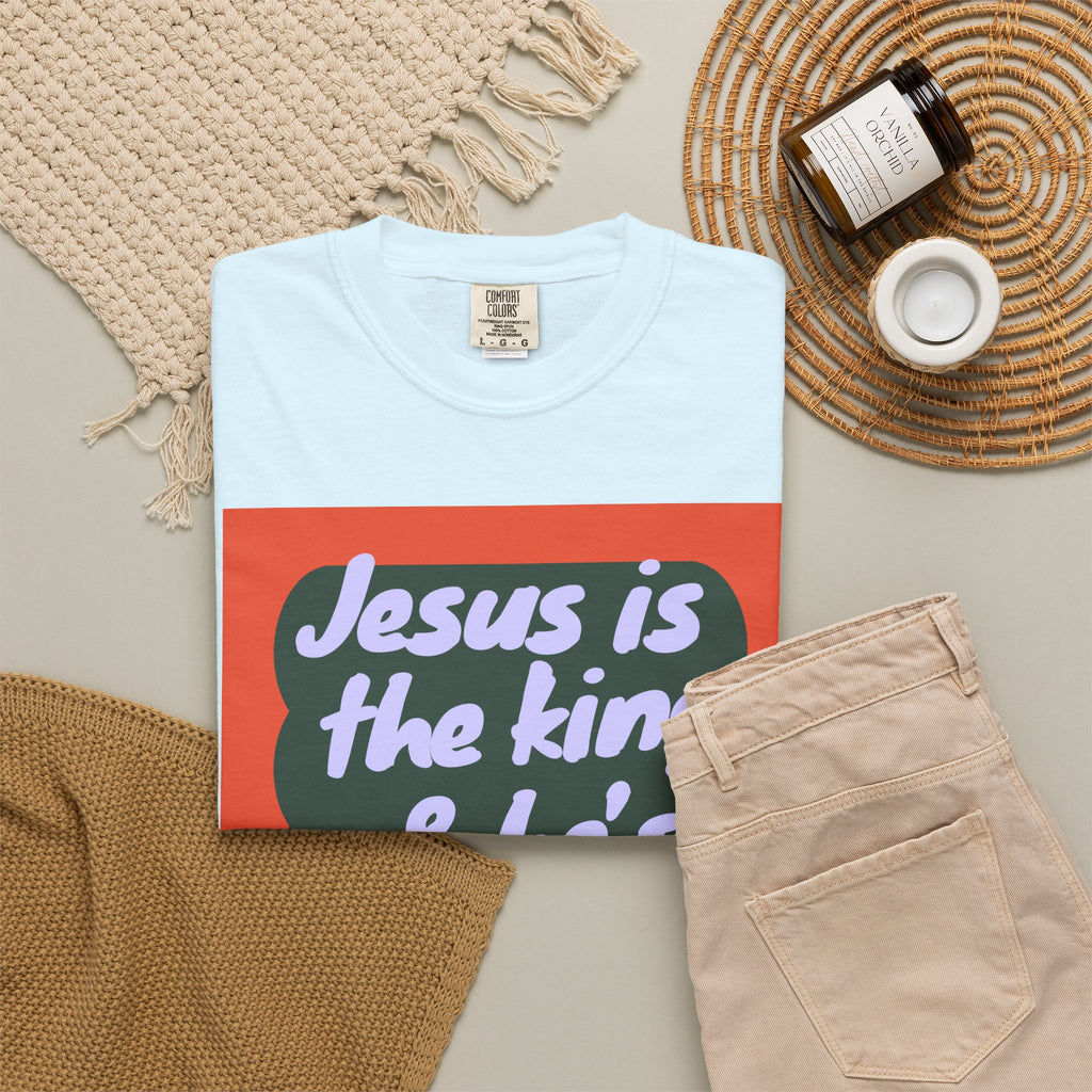 Jesus is Alive Unisex Garment-Dyed T-shirt
