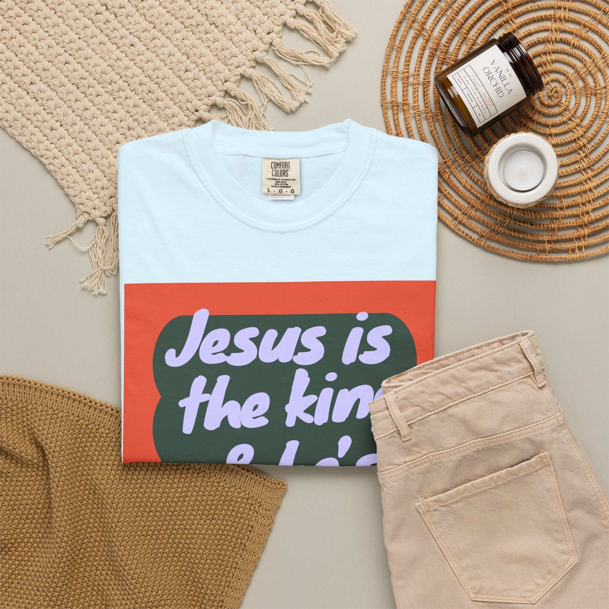Jesus is Alive Unisex Garment-Dyed T-shirt