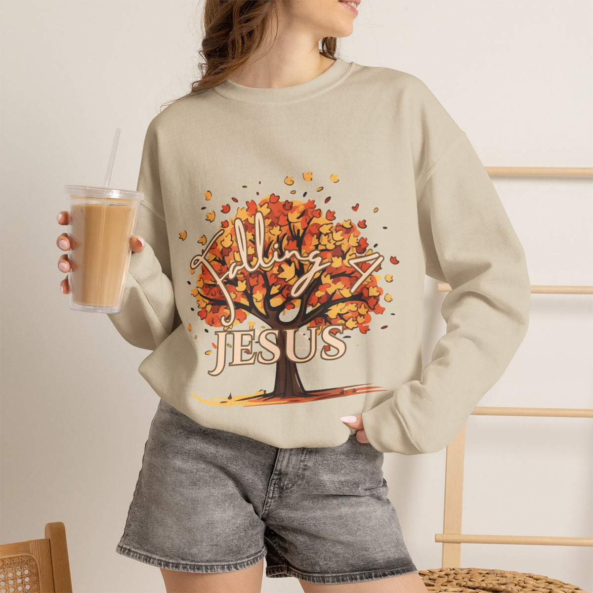 Falling 4 Jesus Unisex Heavy Blend™ Crewneck Sweatshirt