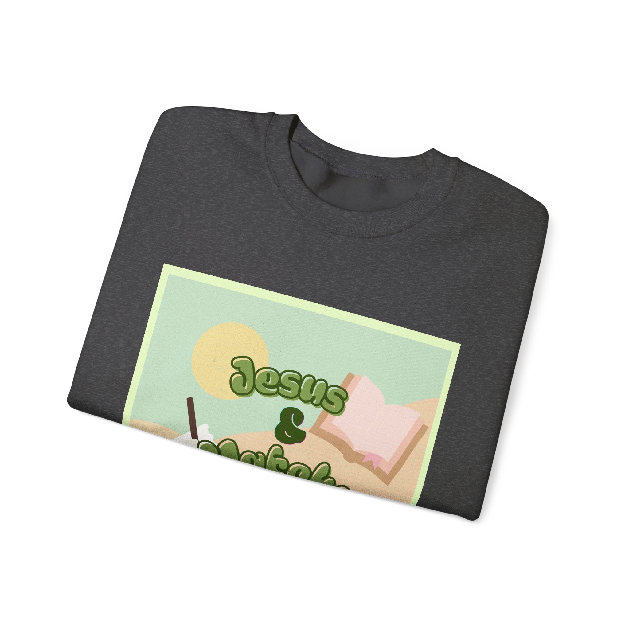 Jesus & Matcha Essential Crewneck