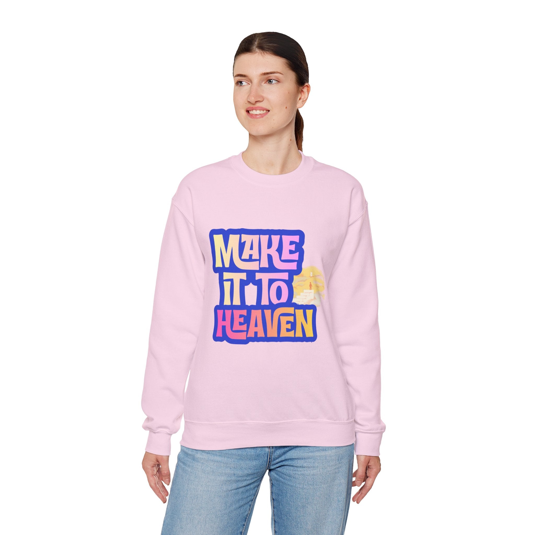 Make it to Heaven Unisex Heavy Blend™ Crewneck Sweatshirt