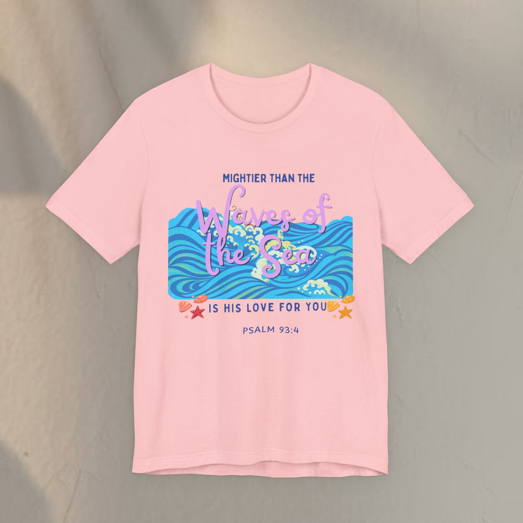 Waves of his Love Unisex Jersey Short Sleeve Tee