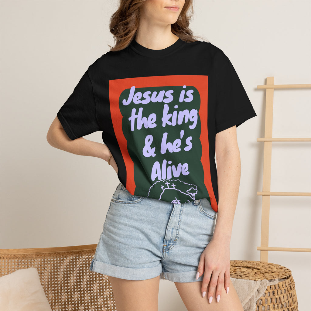 Jesus is Alive Unisex Garment-Dyed T-shirt