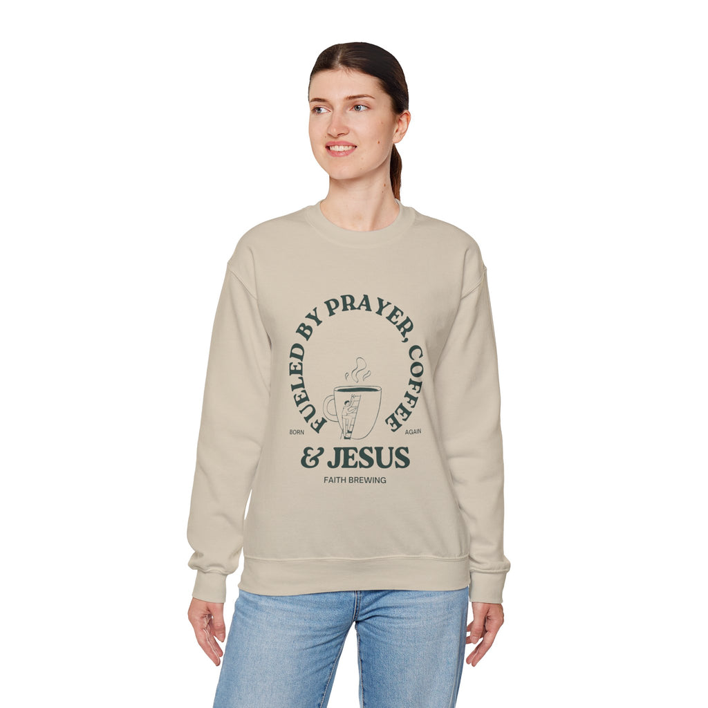 Faith brewing Unisex Heavy Blend™ Crewneck Sweatshirt