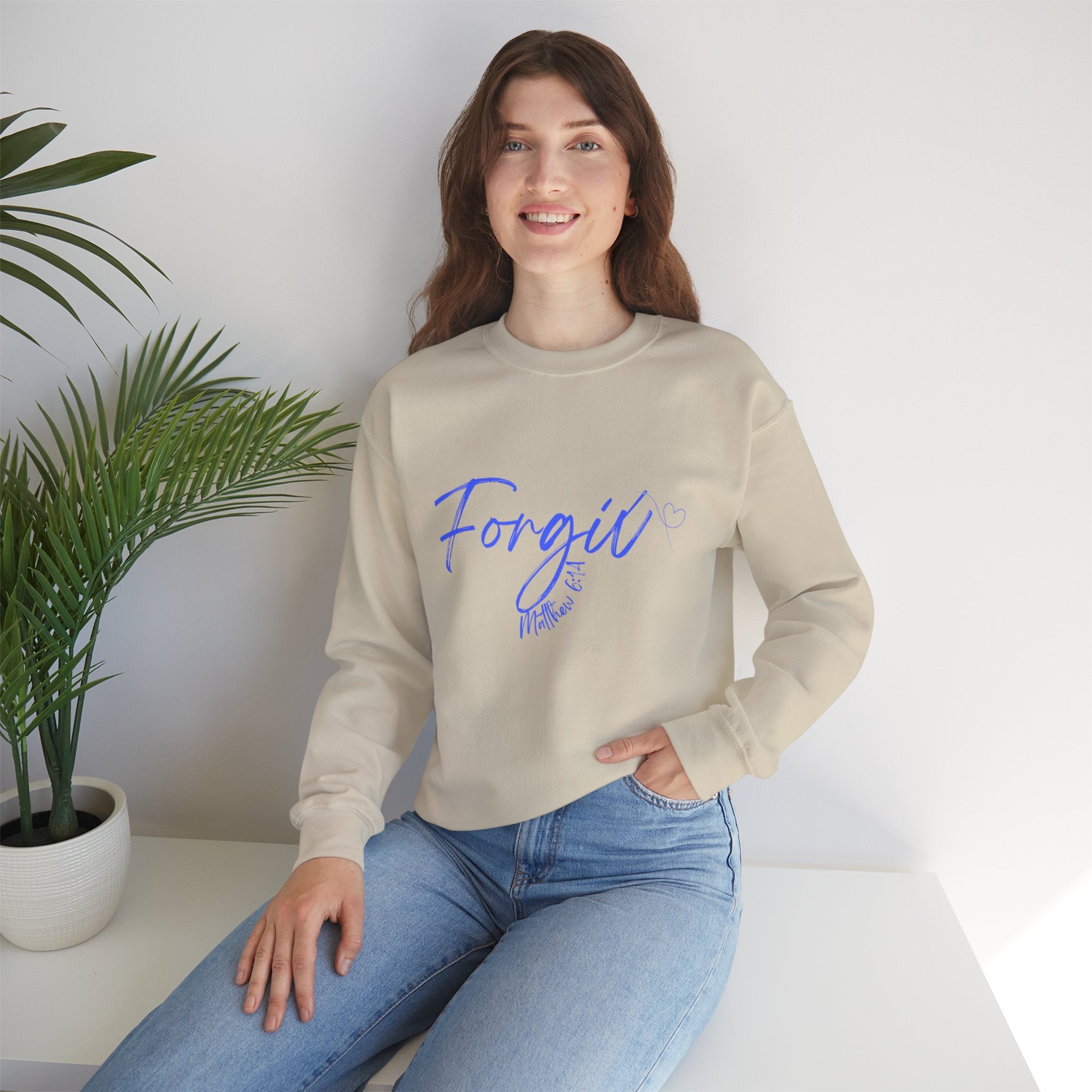 Forgive Unisex Heavy Blend™ Crewneck Sweatshirt