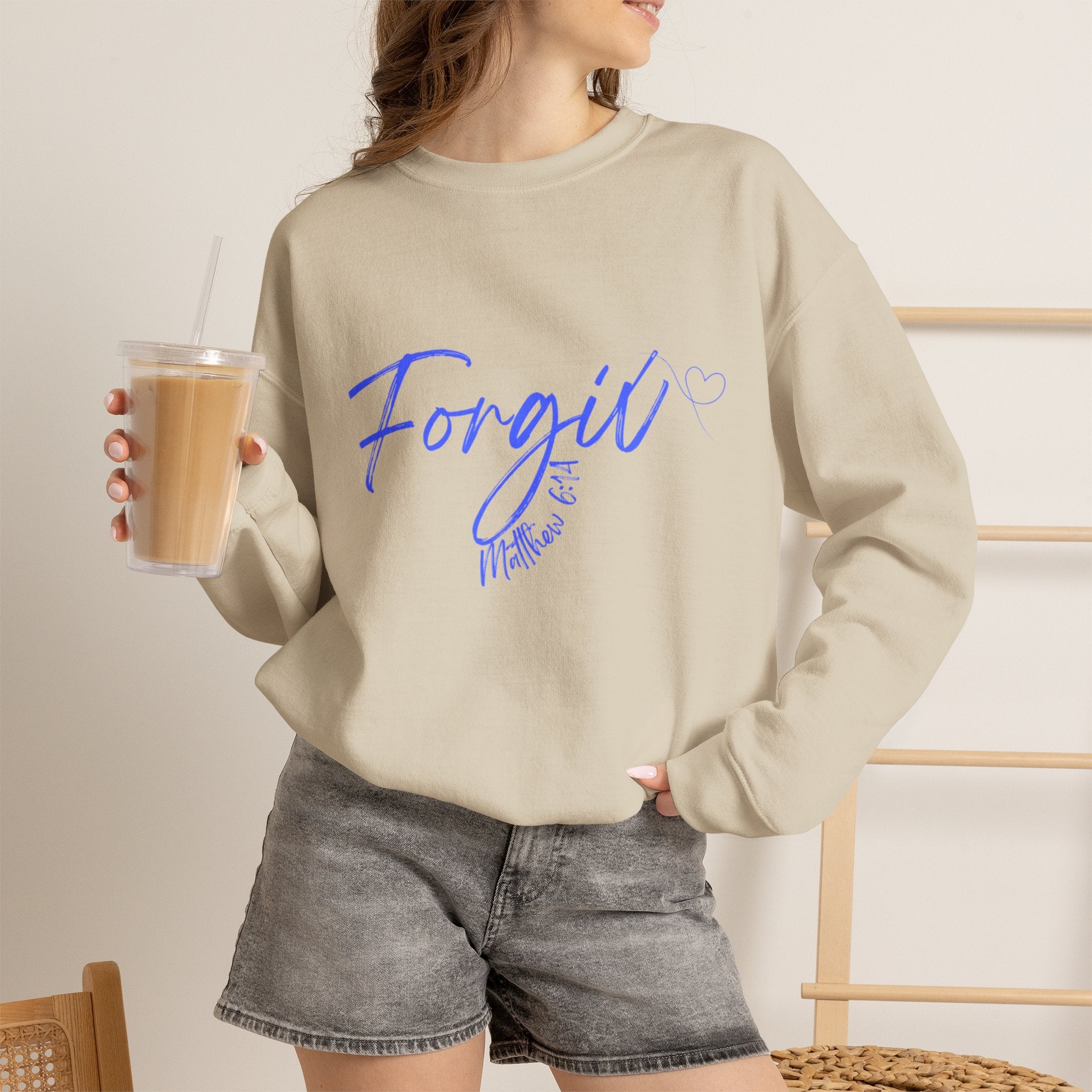 Forgive Unisex Heavy Blend™ Crewneck Sweatshirt