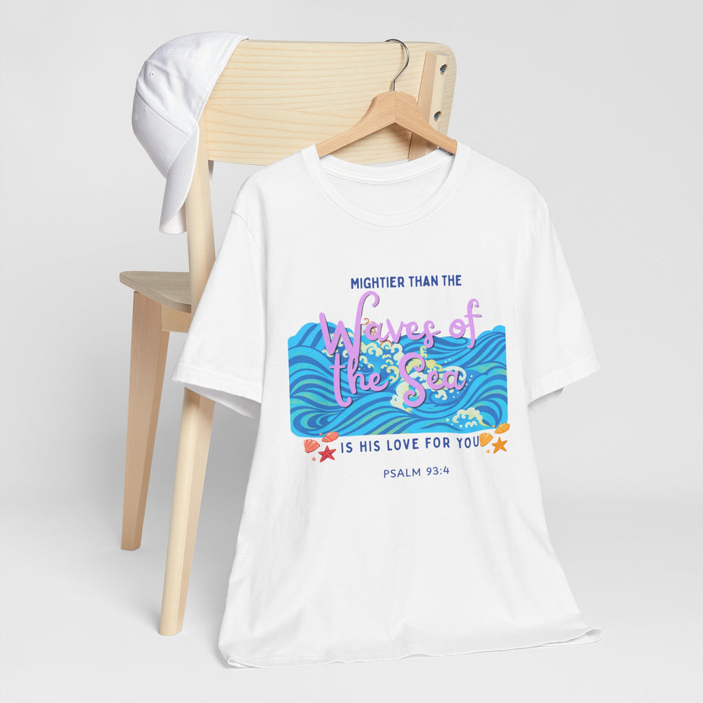 Waves of his Love Unisex Jersey Short Sleeve Tee