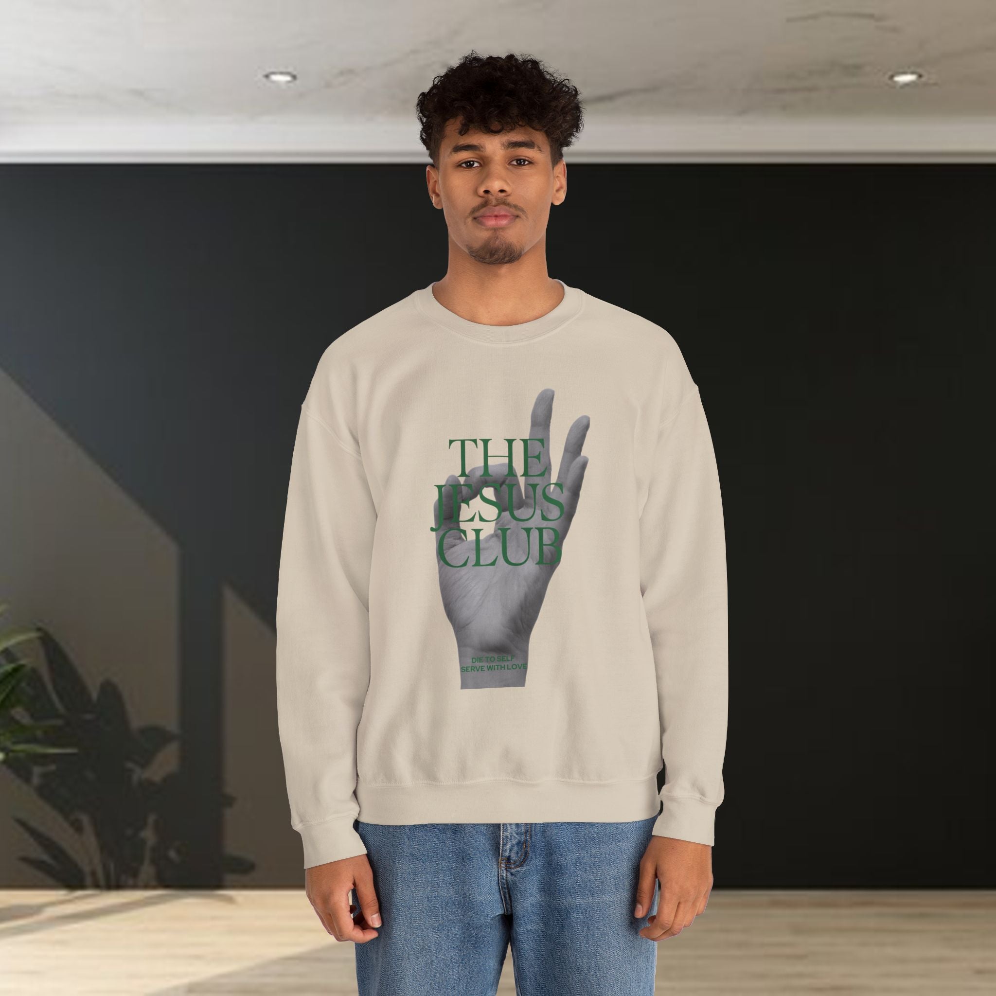 The Jesus Club Classic Crewneck