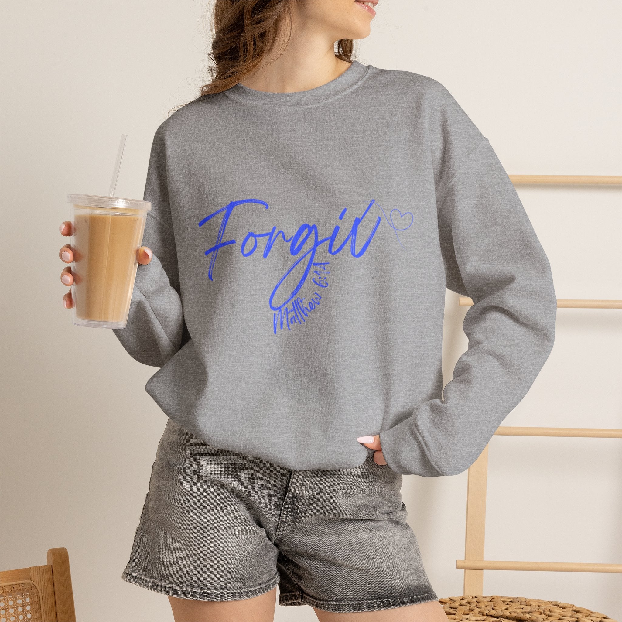Forgive Unisex Heavy Blend™ Crewneck Sweatshirt