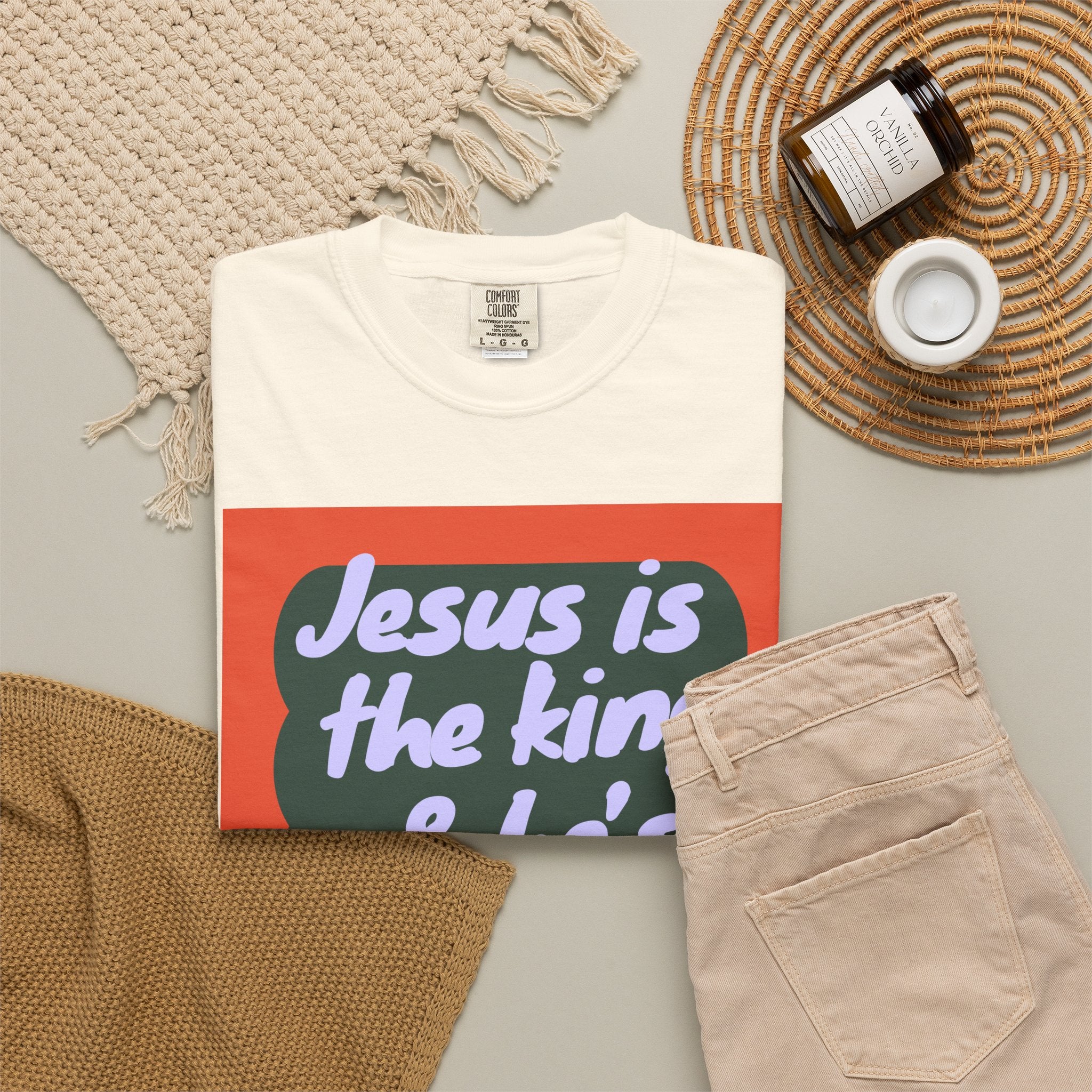 Jesus is Alive Unisex Garment-Dyed T-shirt