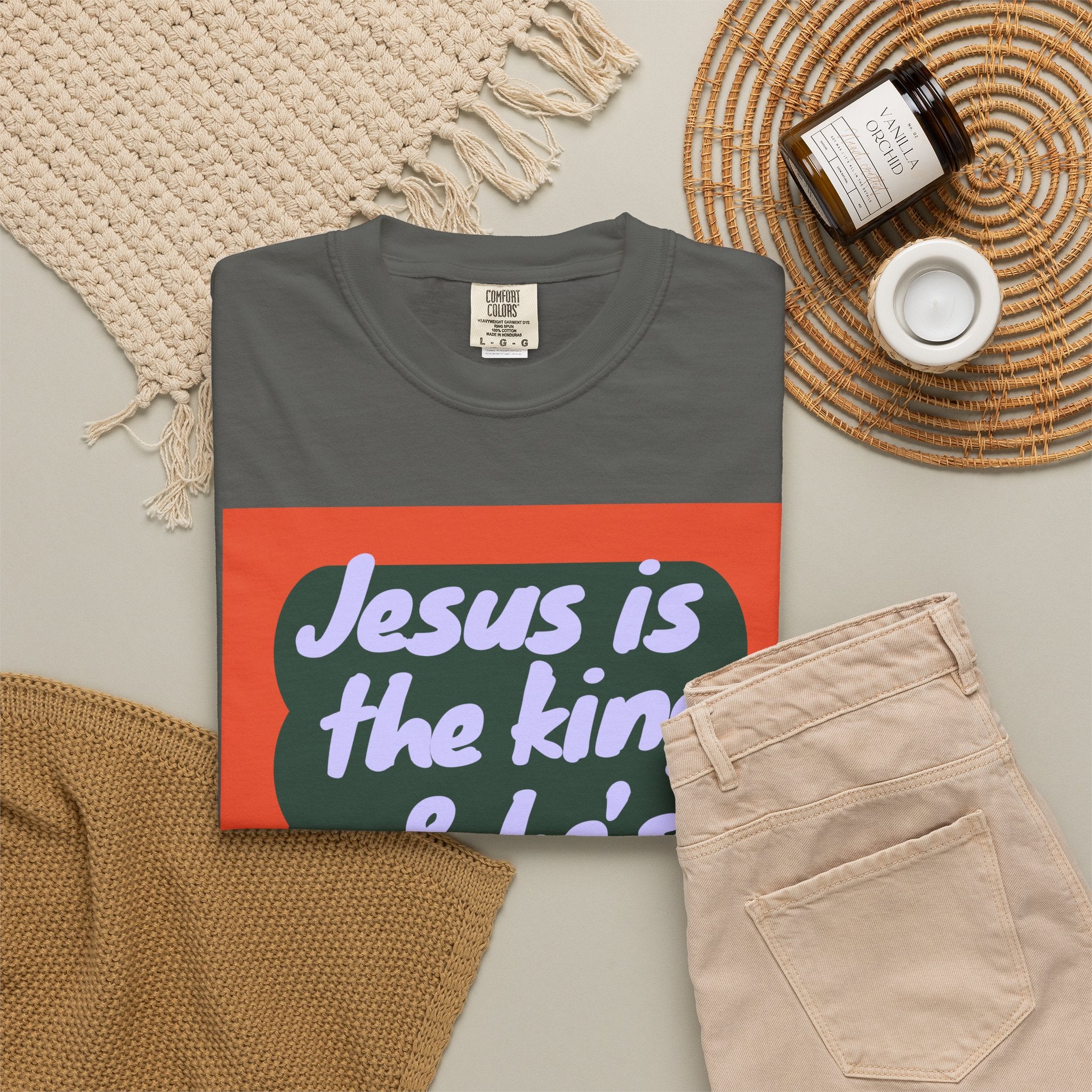 Jesus is Alive Unisex Garment-Dyed T-shirt