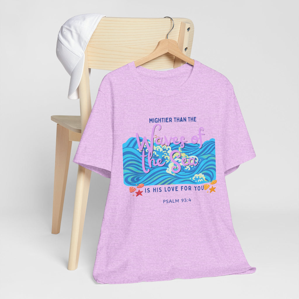 Waves of his Love Unisex Jersey Short Sleeve Tee