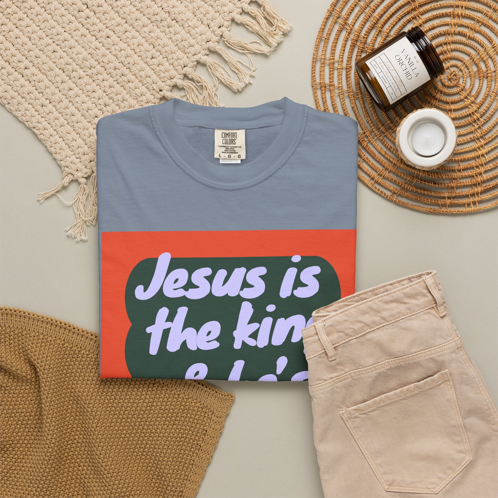 Jesus is Alive Unisex Garment-Dyed T-shirt