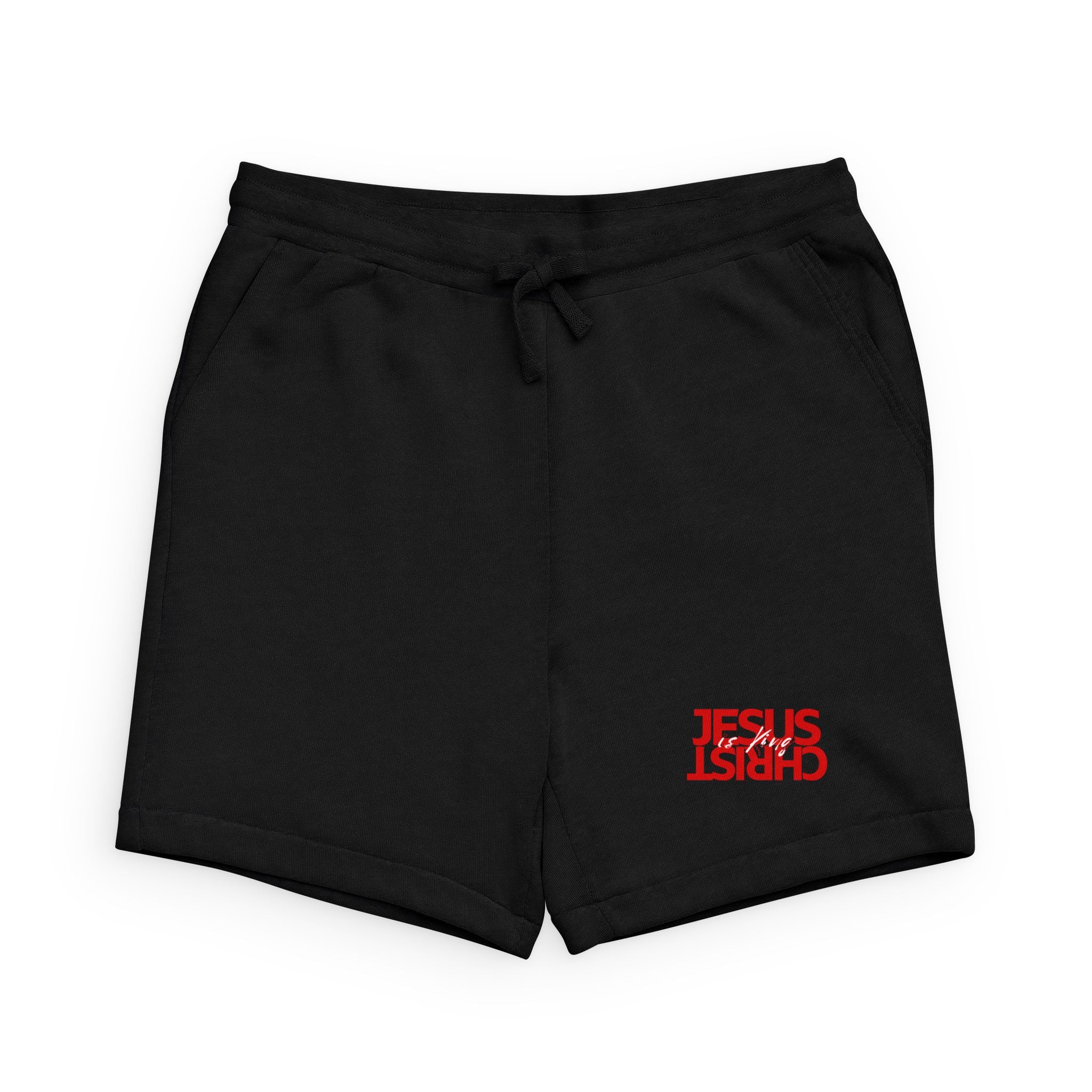 Jesus is King Unisex Sponge Fleece Sweatshort