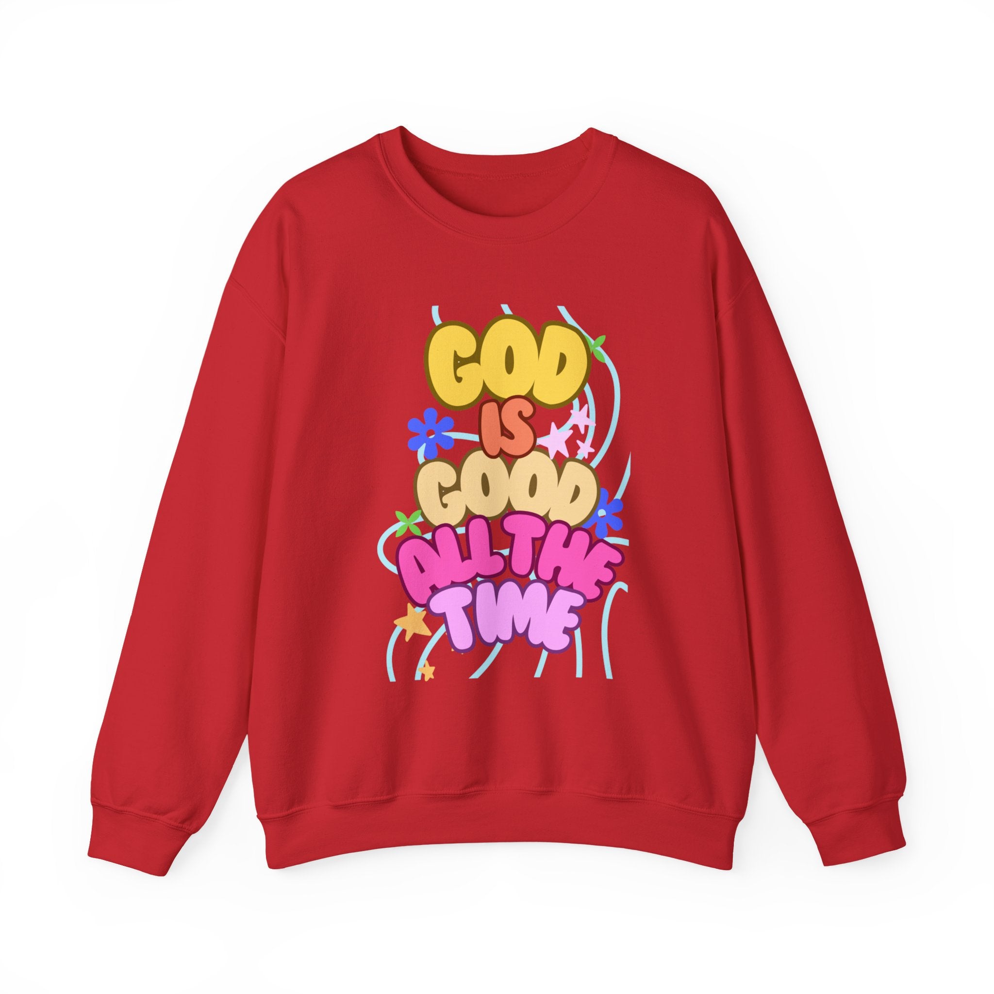 God is good Unisex Heavy Blend™ Crewneck Sweatshirt