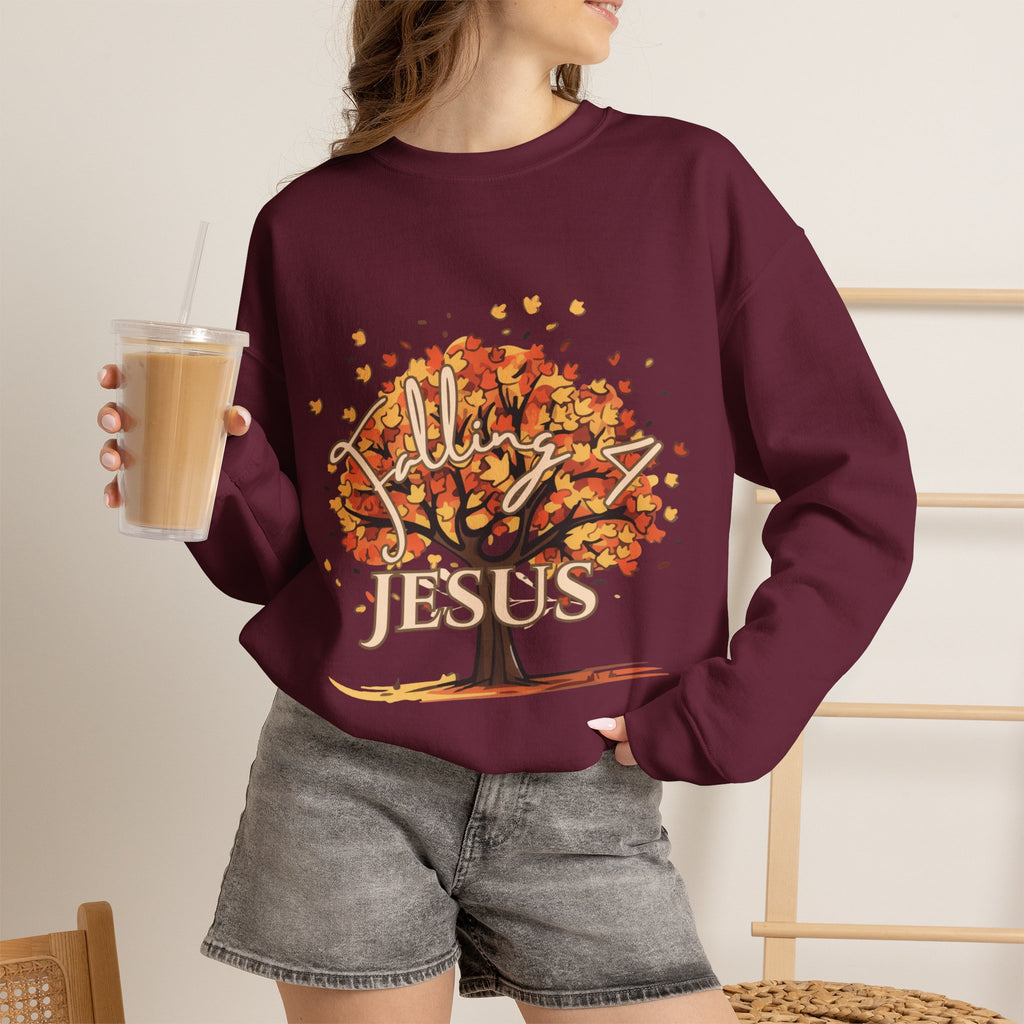 Falling 4 Jesus Unisex Heavy Blend™ Crewneck Sweatshirt