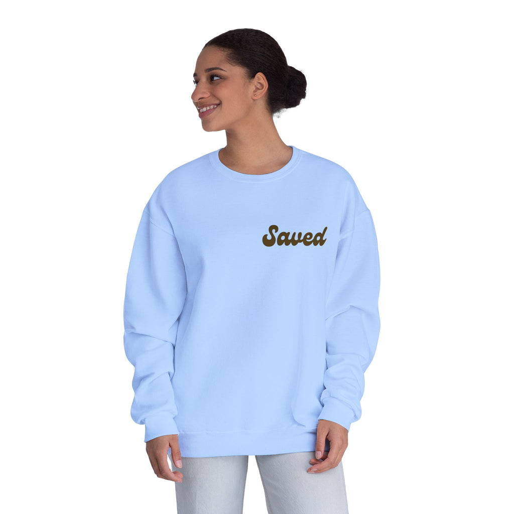 He Saved Me Classic Crewneck