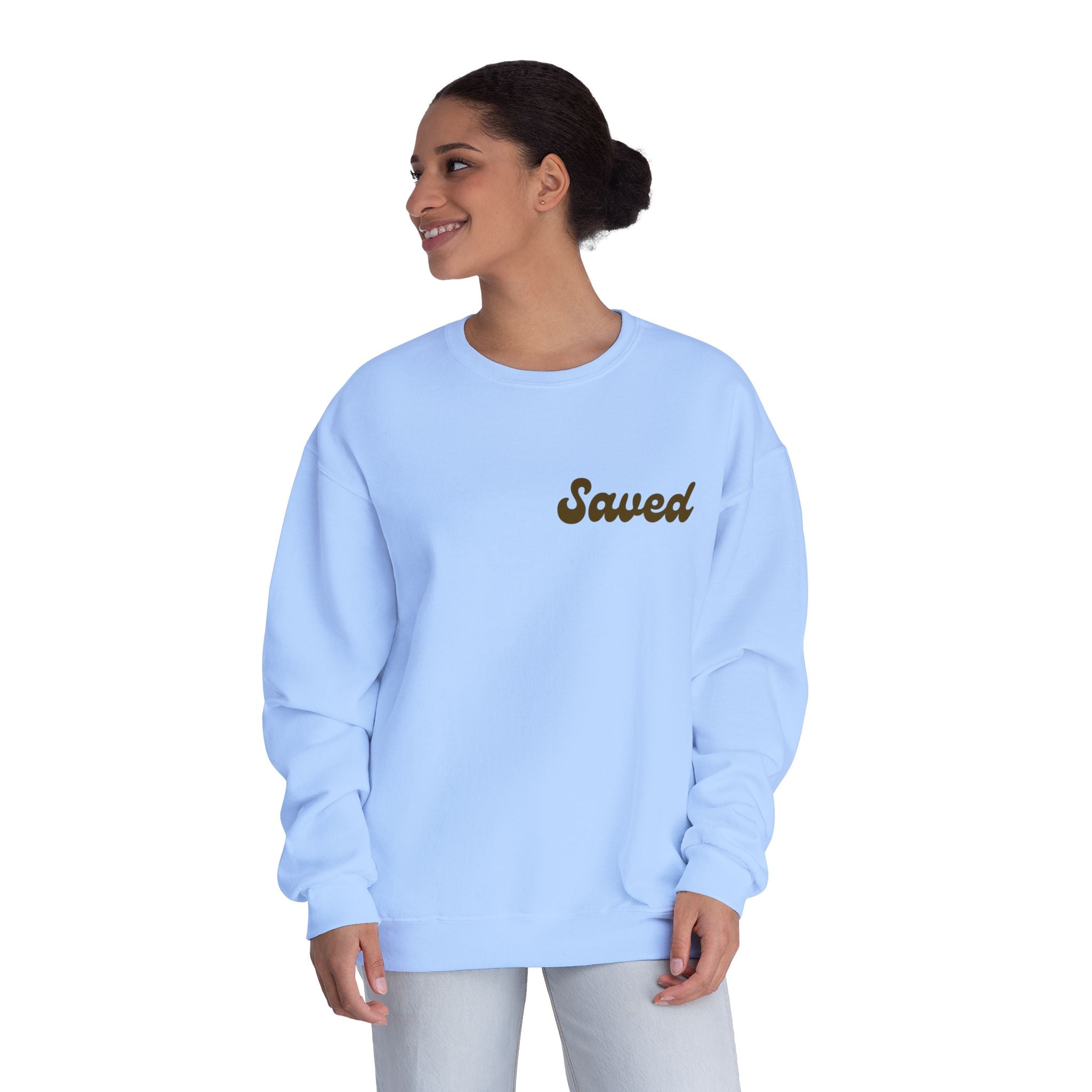 He Saved Me Classic Crewneck