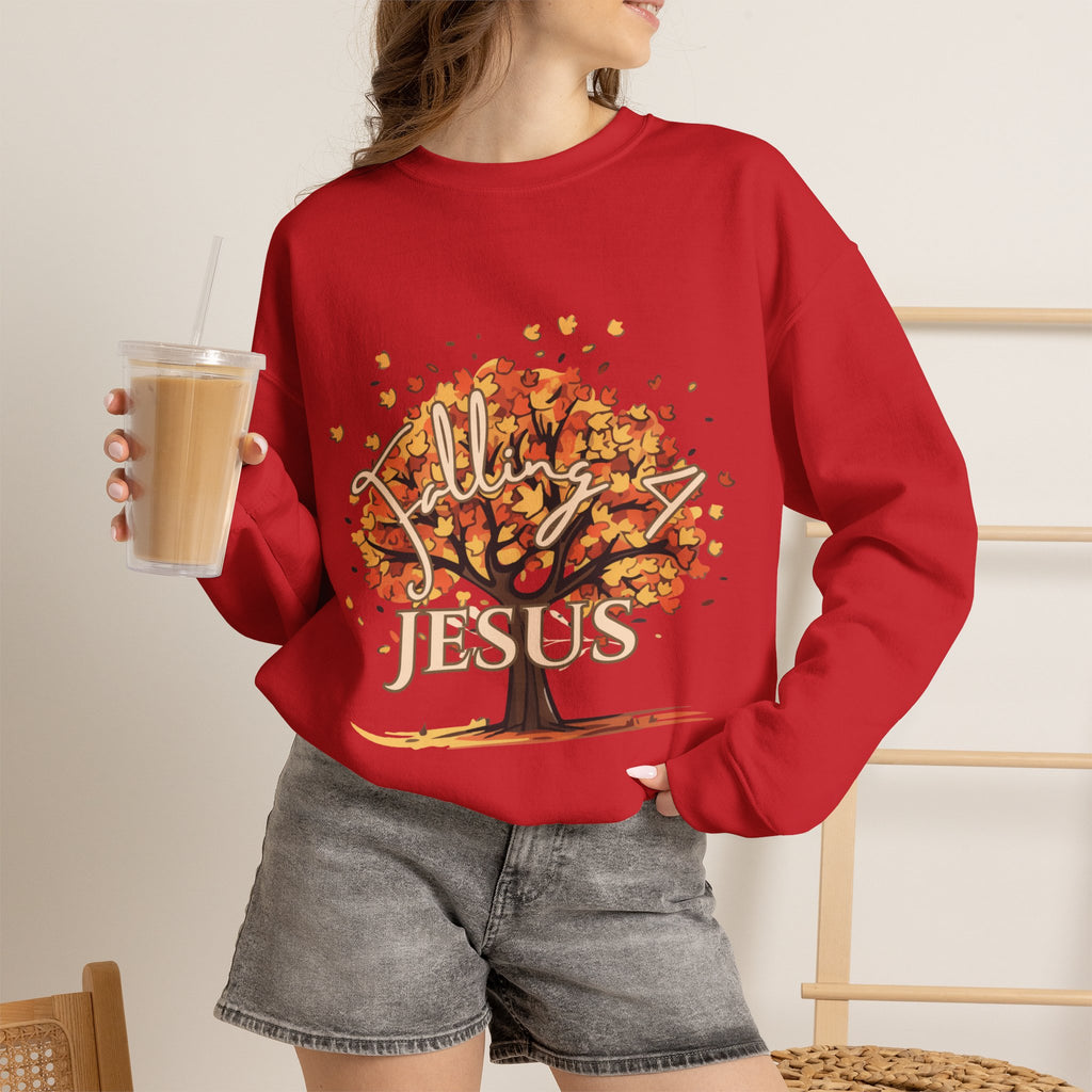 Falling 4 Jesus Unisex Heavy Blend™ Crewneck Sweatshirt