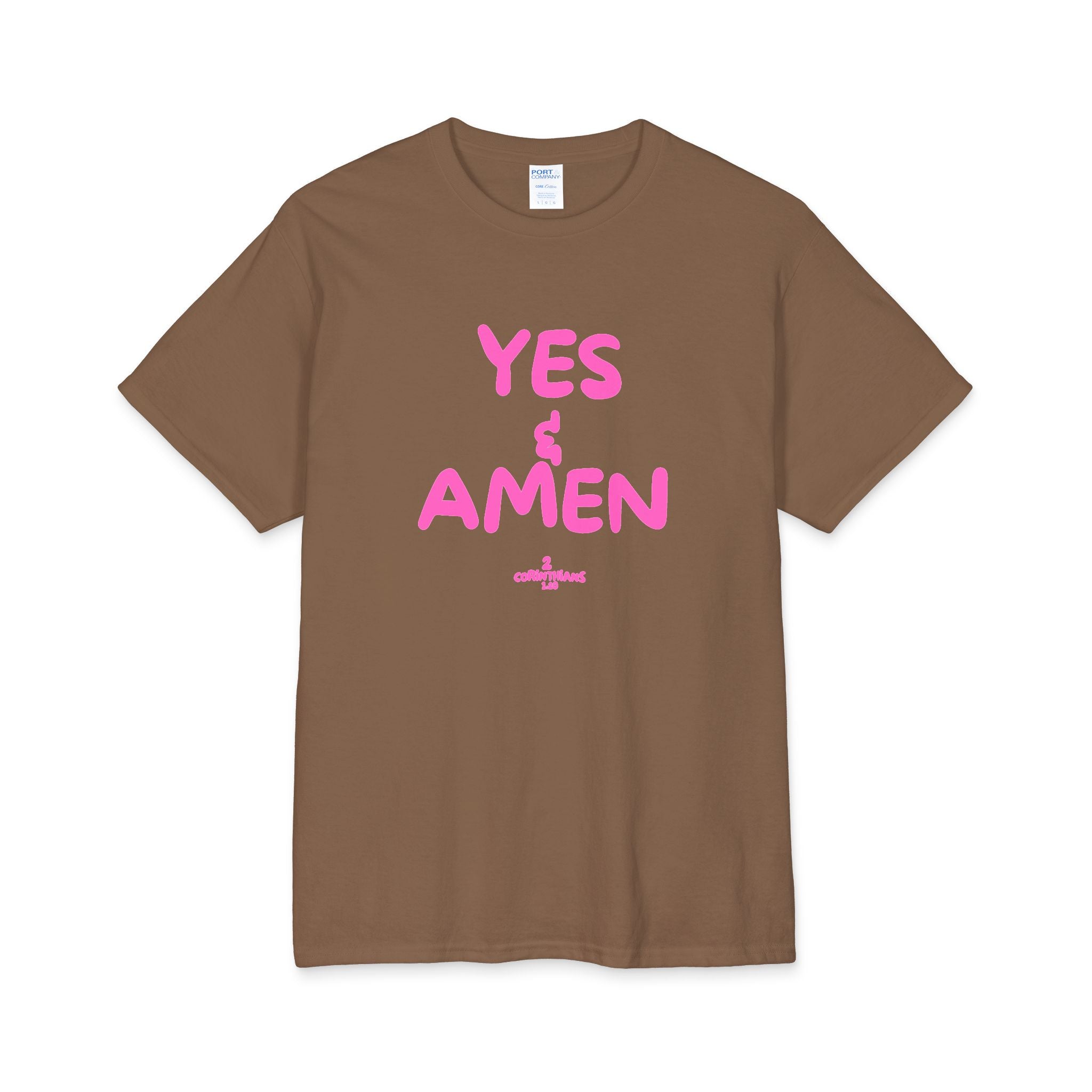 Yes & Amen Core Cotton Tee