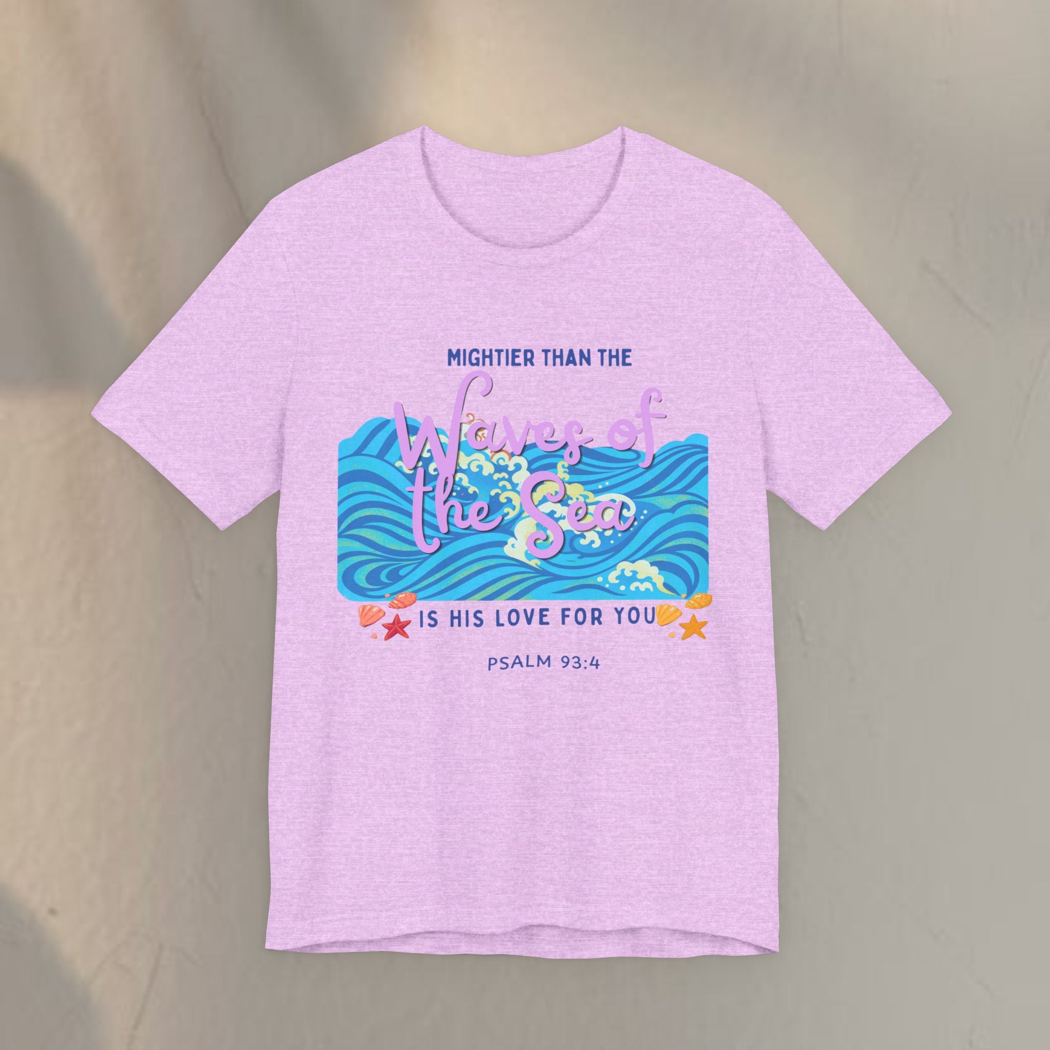 Waves of his Love Unisex Jersey Short Sleeve Tee