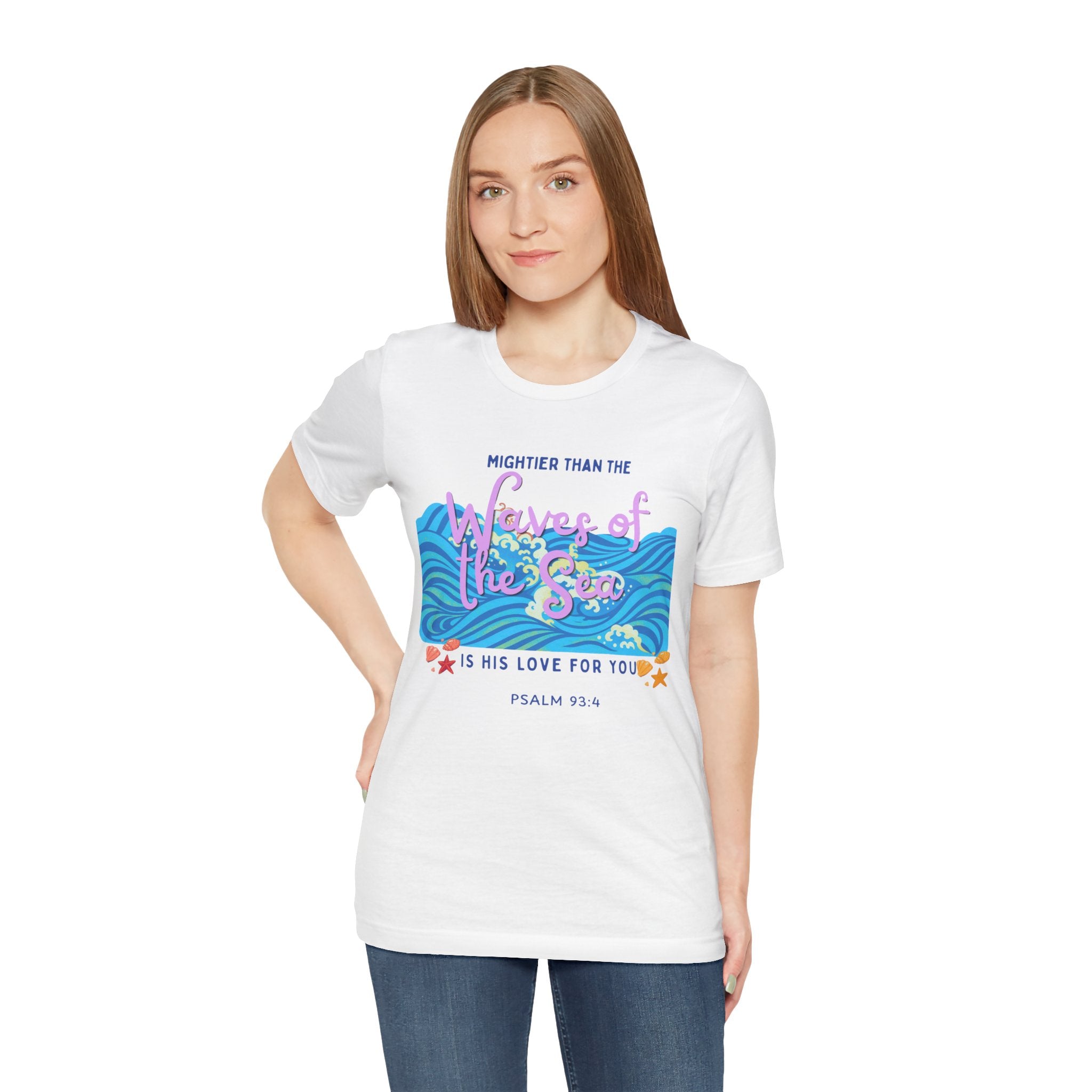 Waves of his Love Unisex Jersey Short Sleeve Tee