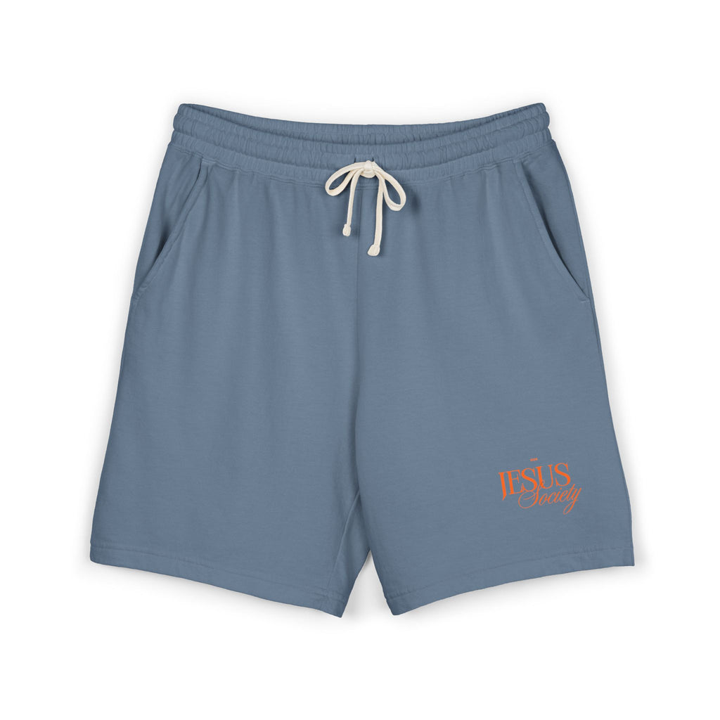 Unisex Garment-Dyed Lightweight Fleece Sweat Shorts
