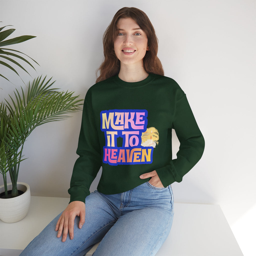 Make it to Heaven Unisex Heavy Blend™ Crewneck Sweatshirt