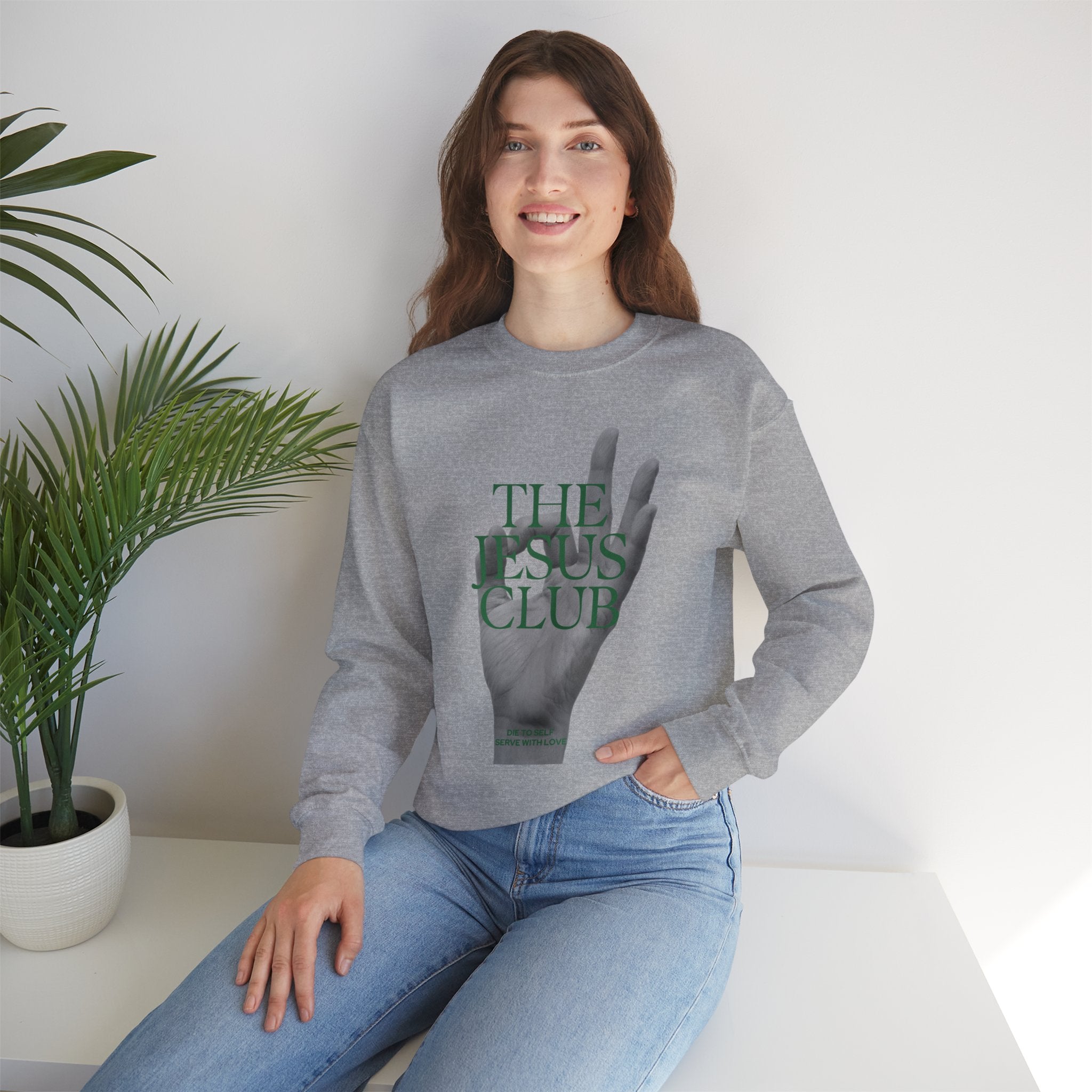 The Jesus Club Classic Crewneck