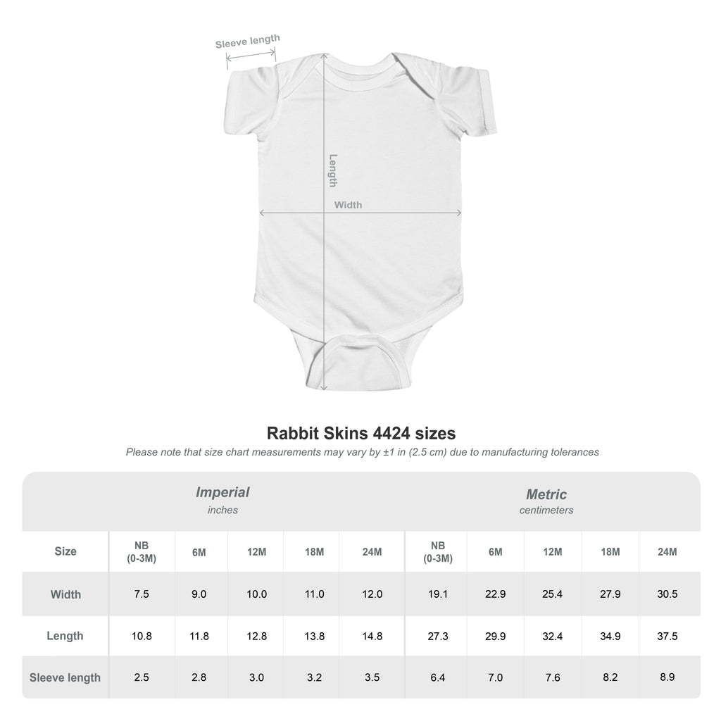 I knew you Infant Fine Jersey Bodysuit
